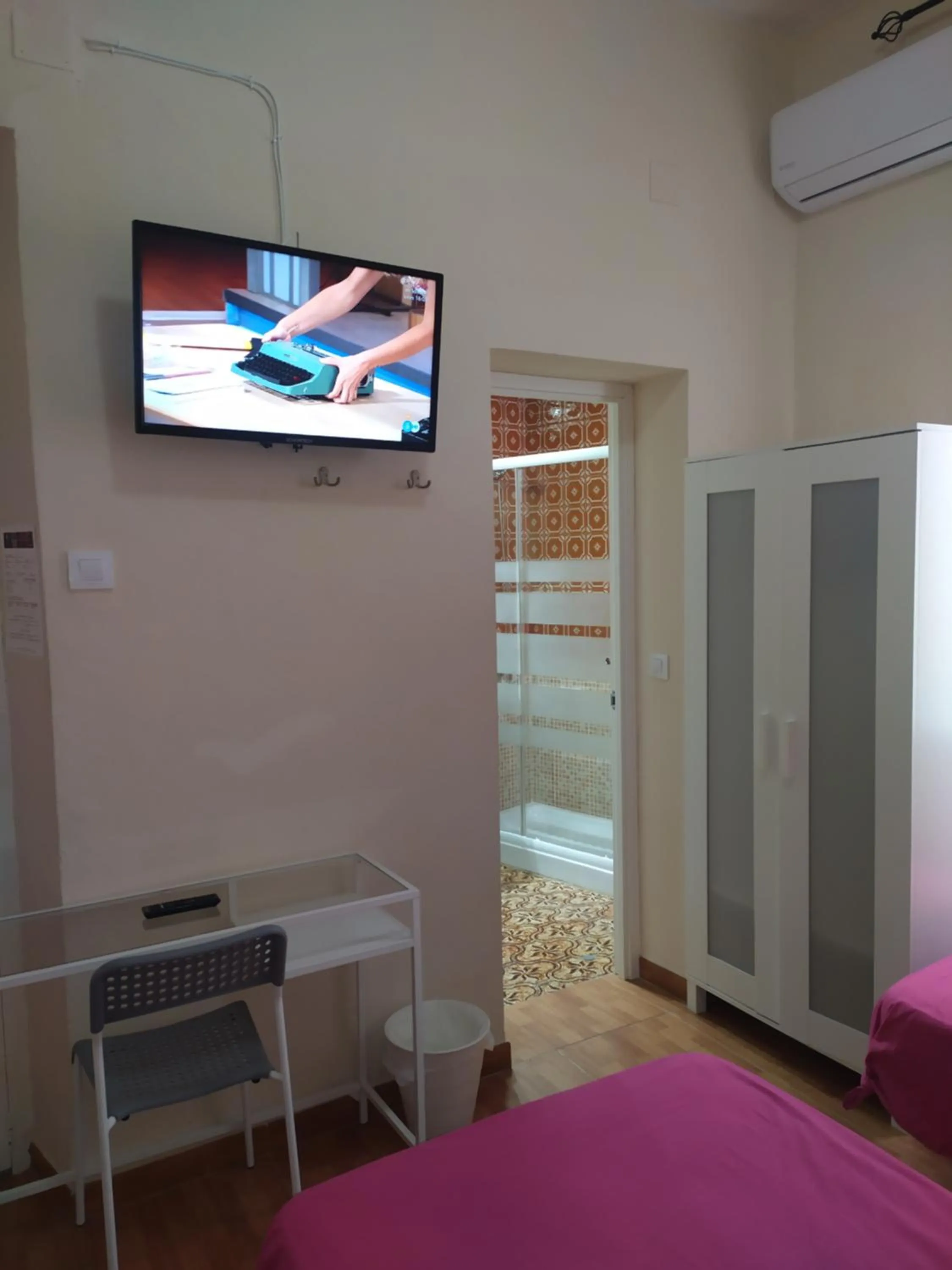 Bed in Pension Azahar