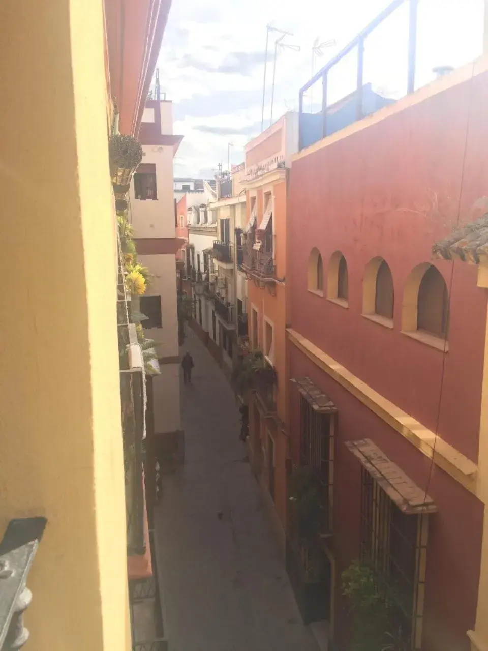Standard Single Room with Shared Bathroom in Pension Azahar Standard Single Room with Shared Bathroom in Pension Azahar