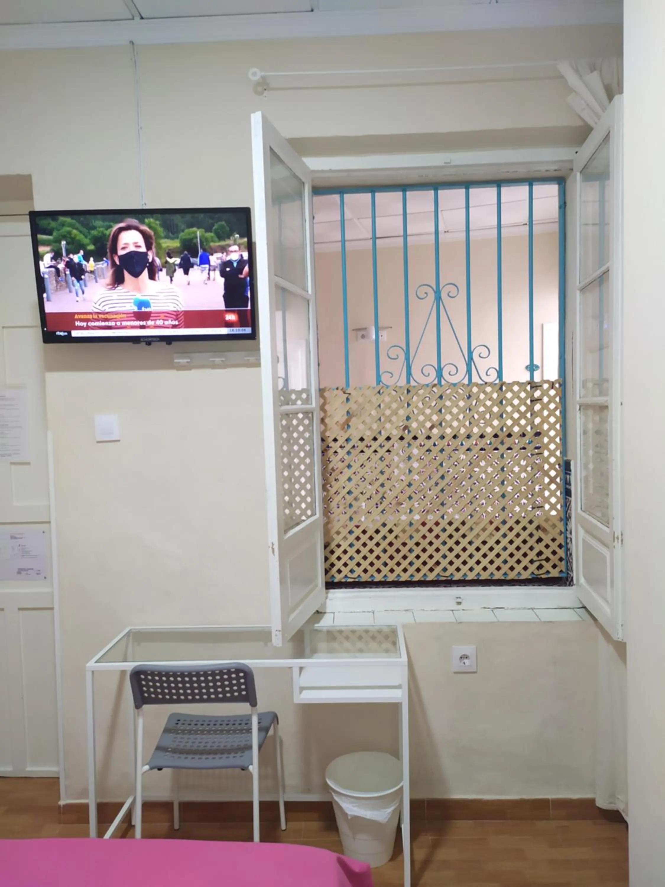 Bed in Pension Azahar