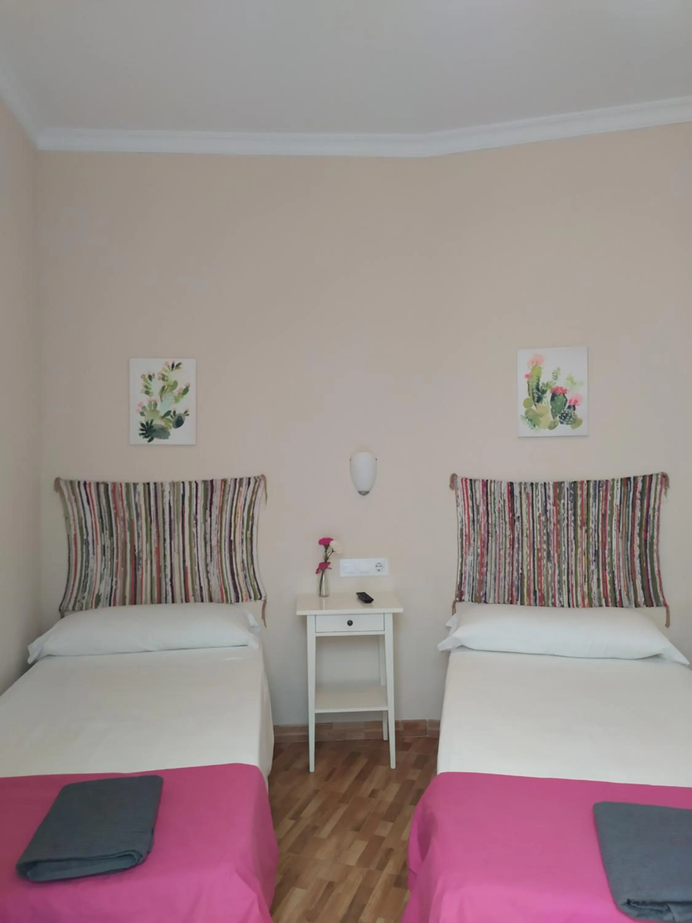 Bed in Pension Azahar