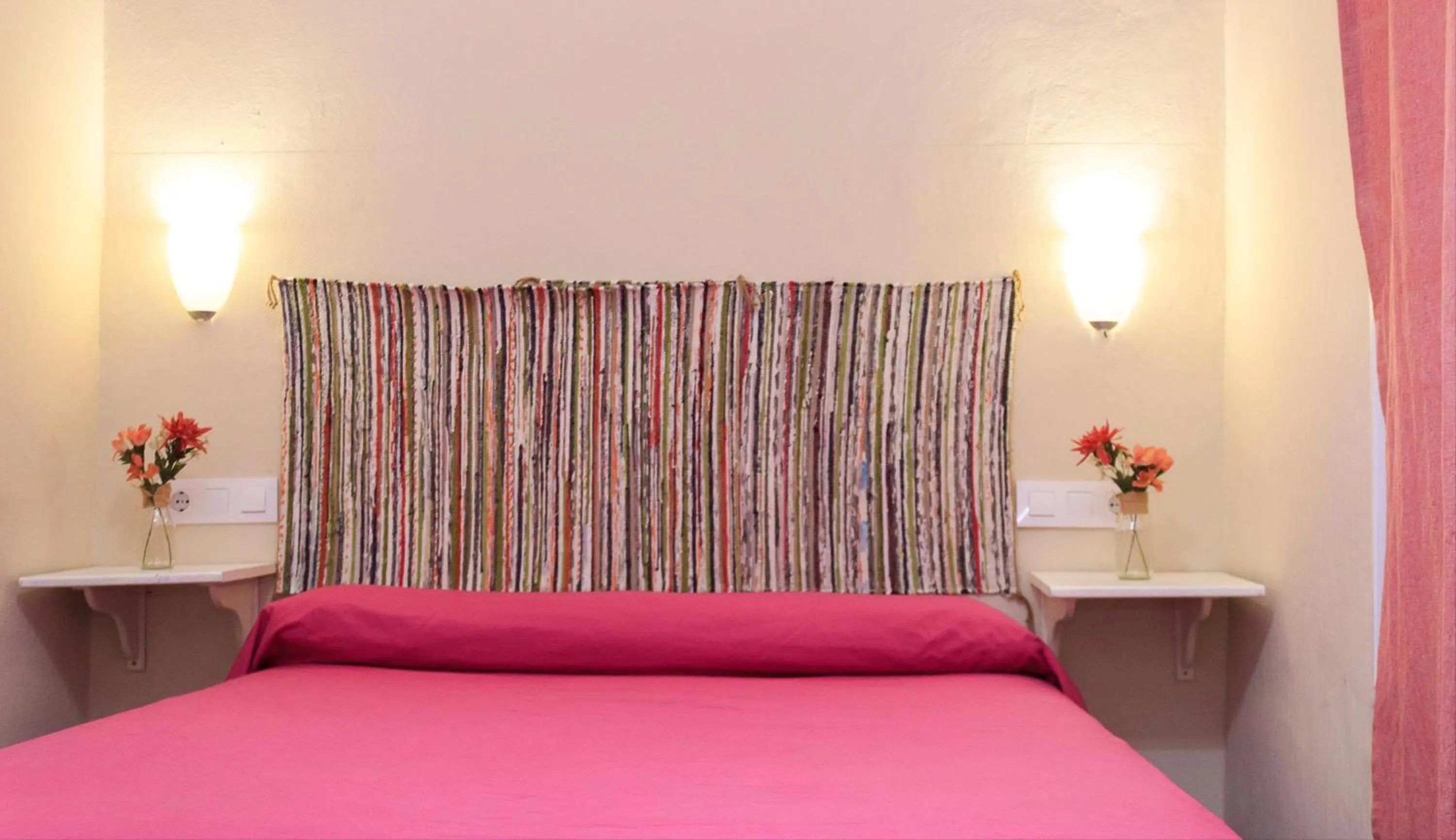 Bed in Pension Azahar