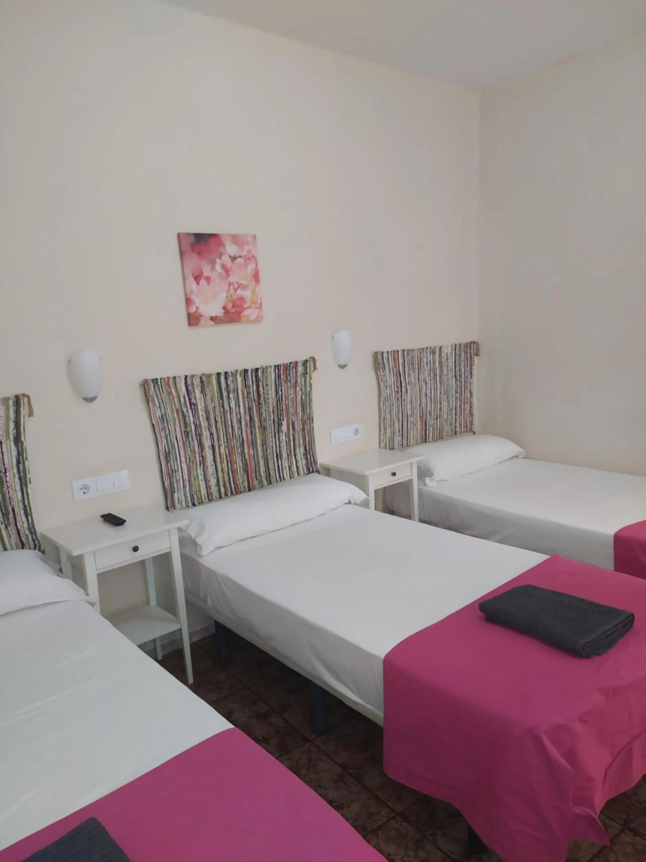 Bed in Pension Azahar