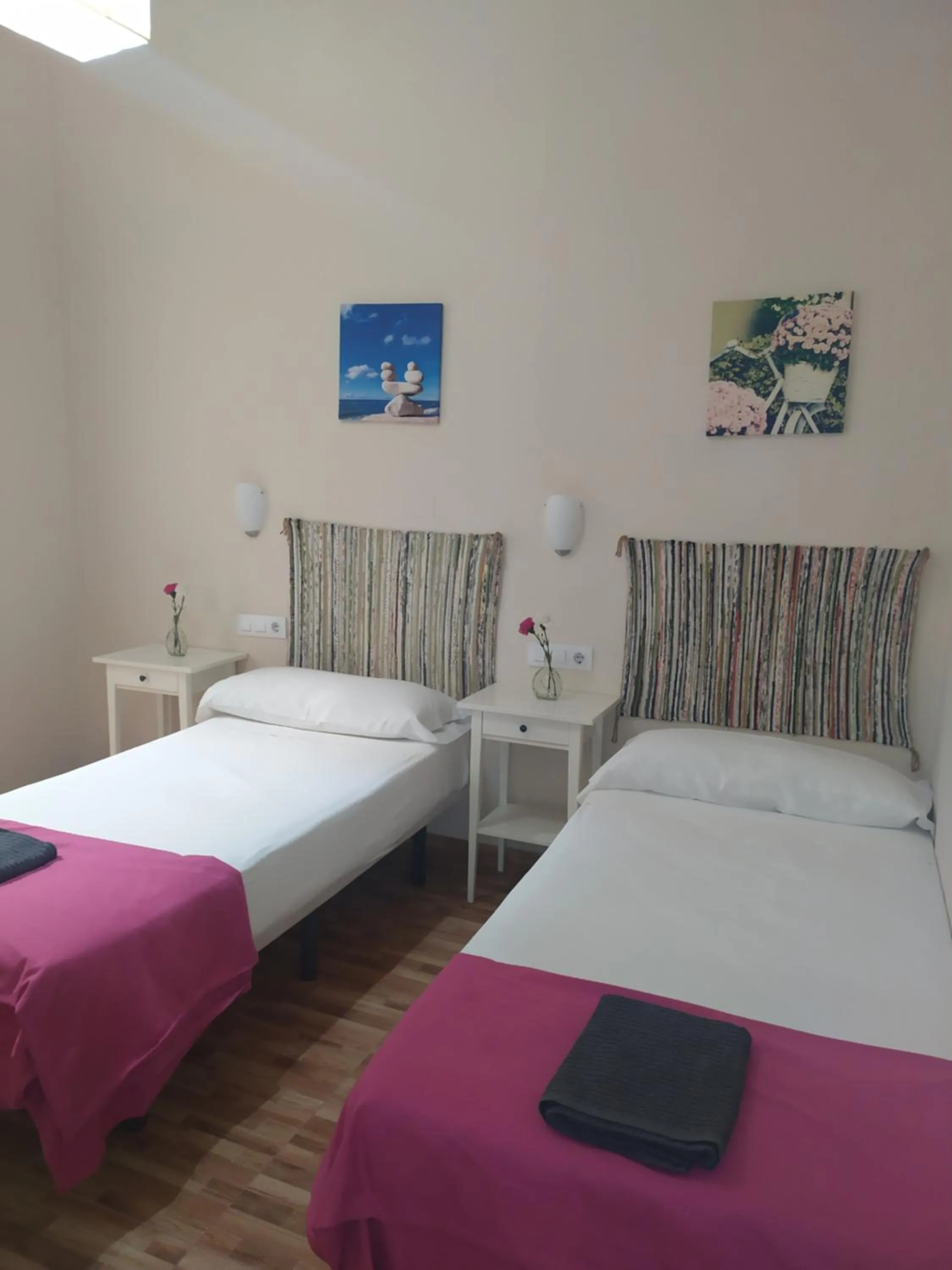 Bed in Pension Azahar