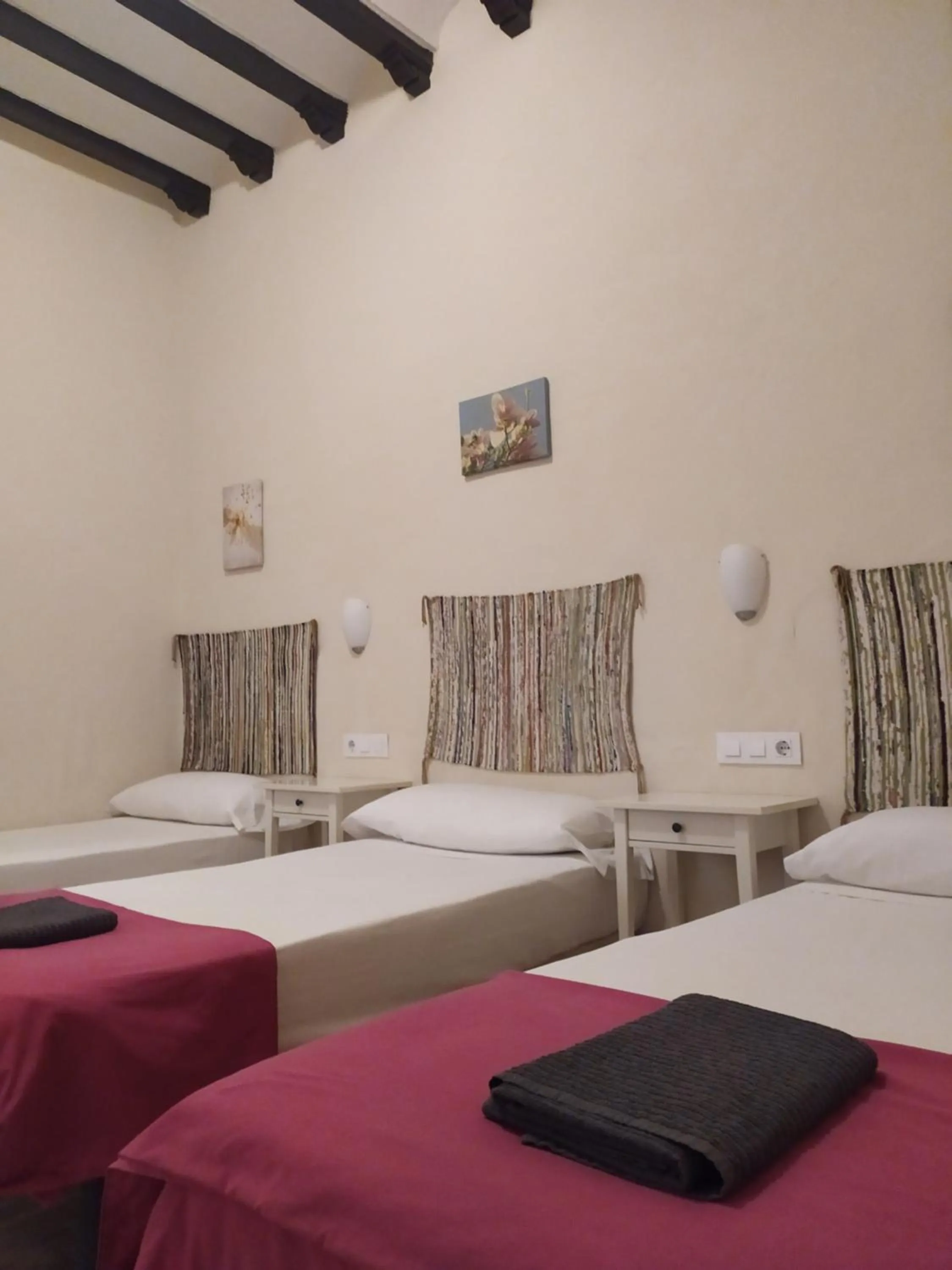 Bed in Pension Azahar