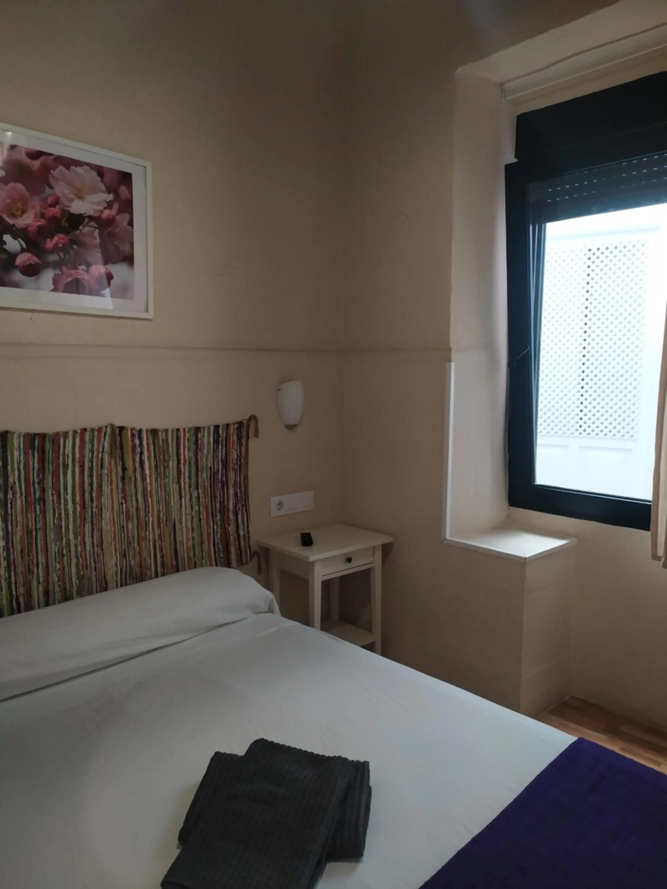 Bed in Pension Azahar