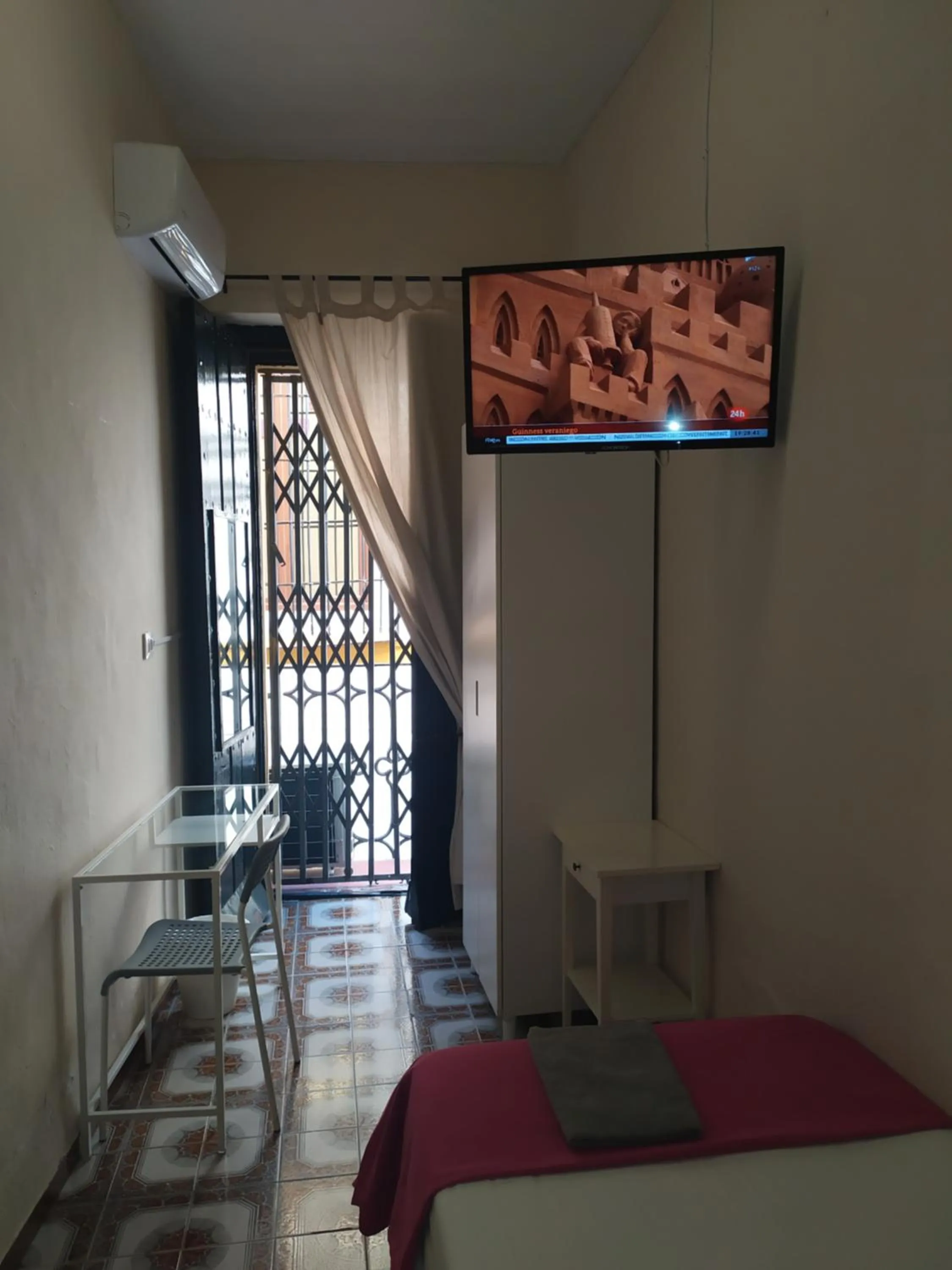 Bed in Pension Azahar