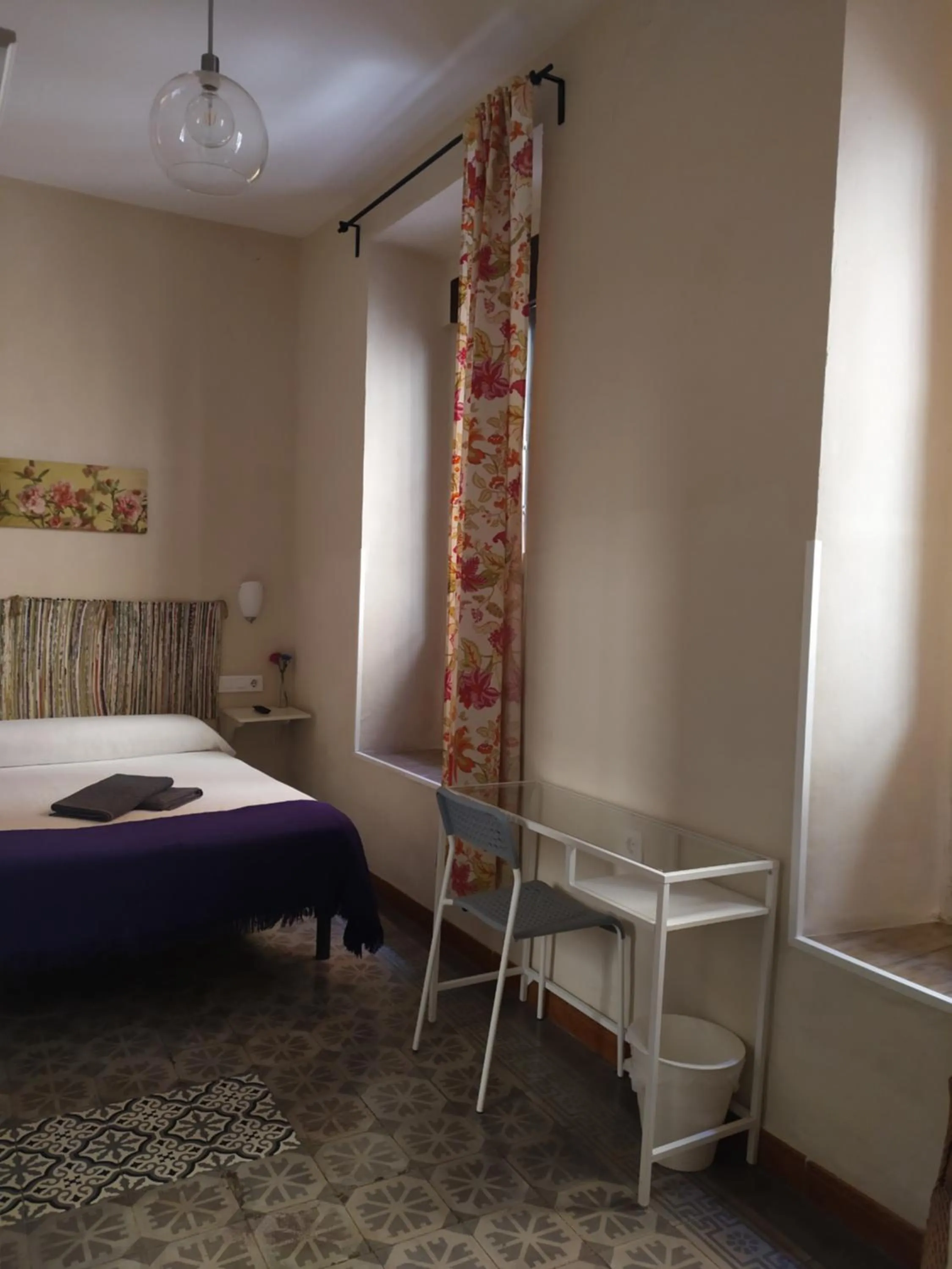 Bed in Pension Azahar