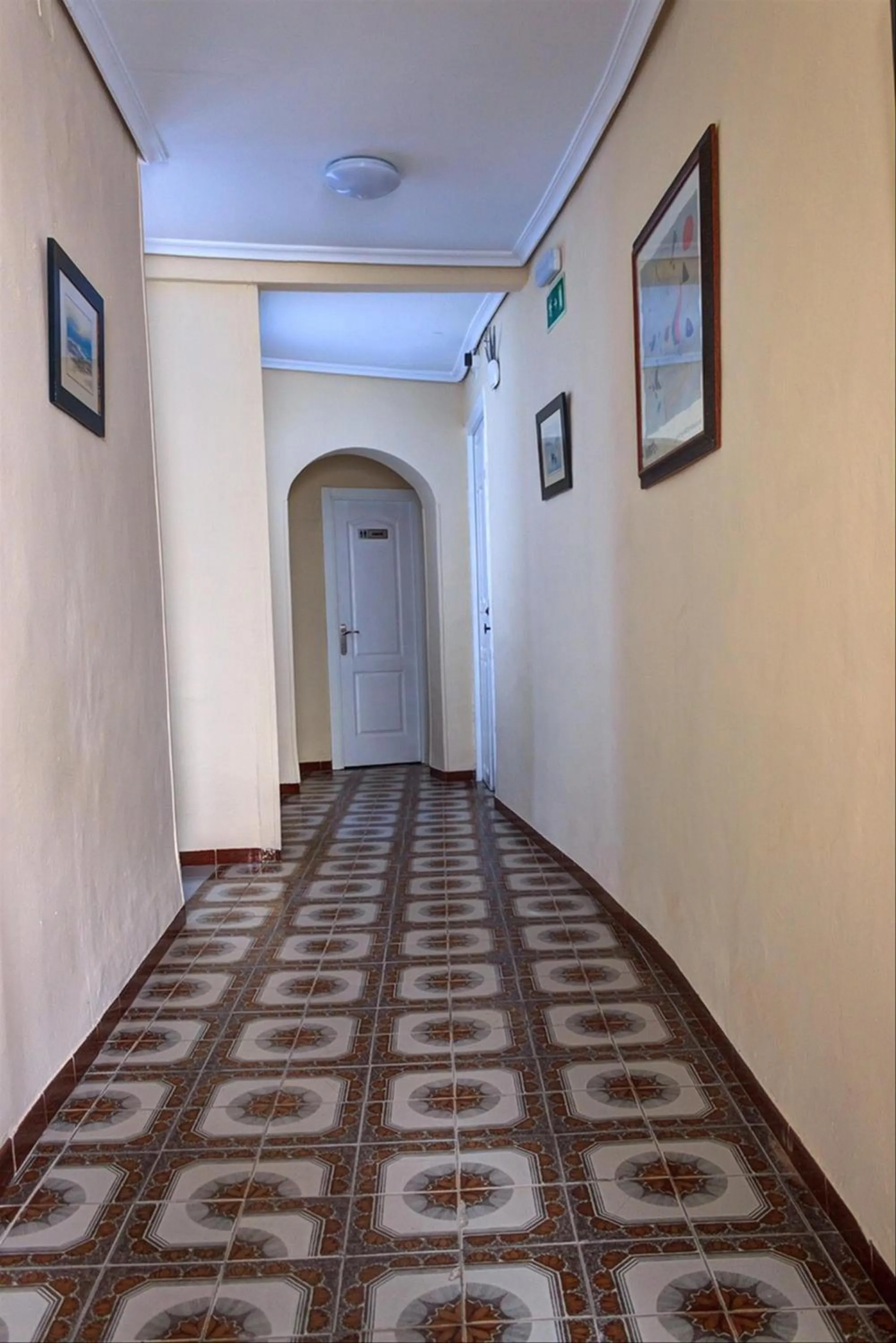 Decorative detail in Pension Azahar