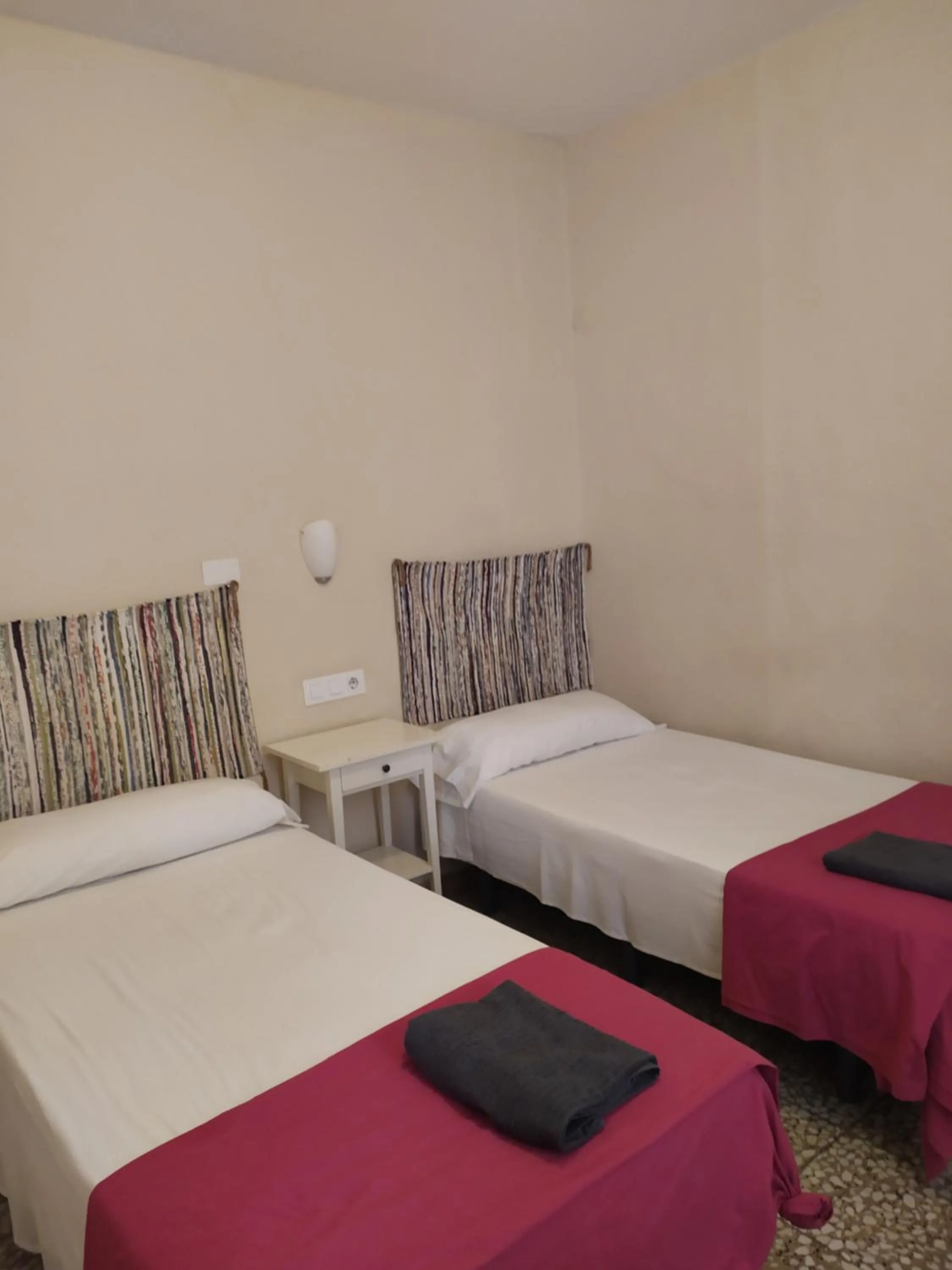 Bed in Pension Azahar