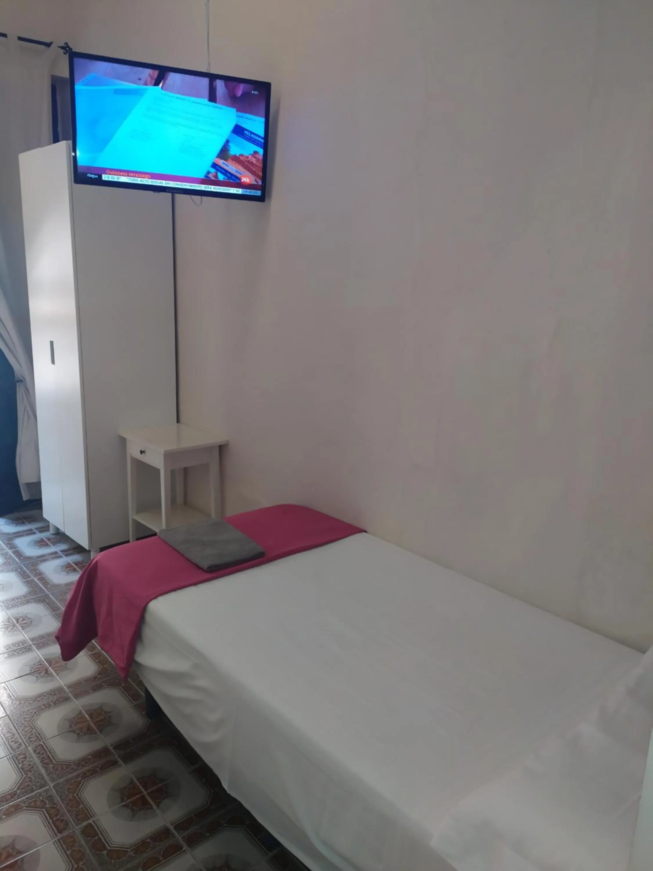 Bed in Pension Azahar