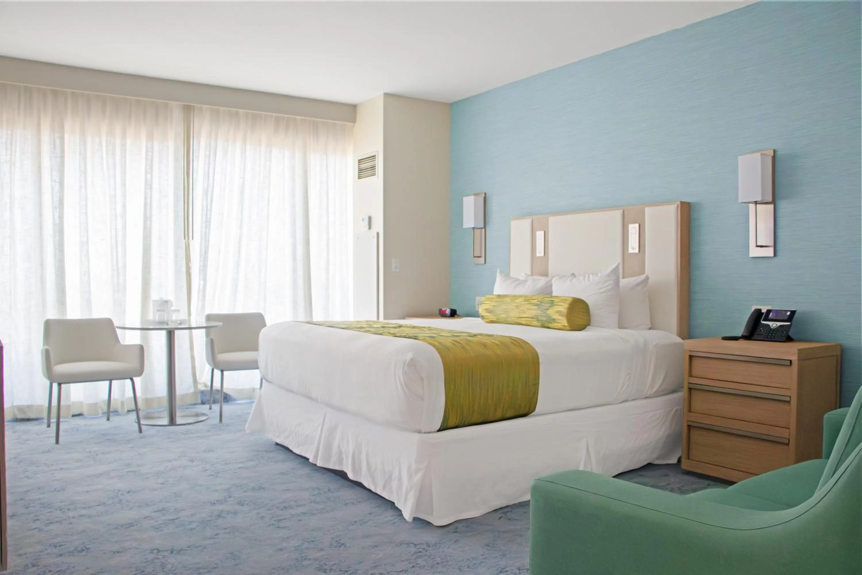 Bed in Scarlet Pearl Casino Resort