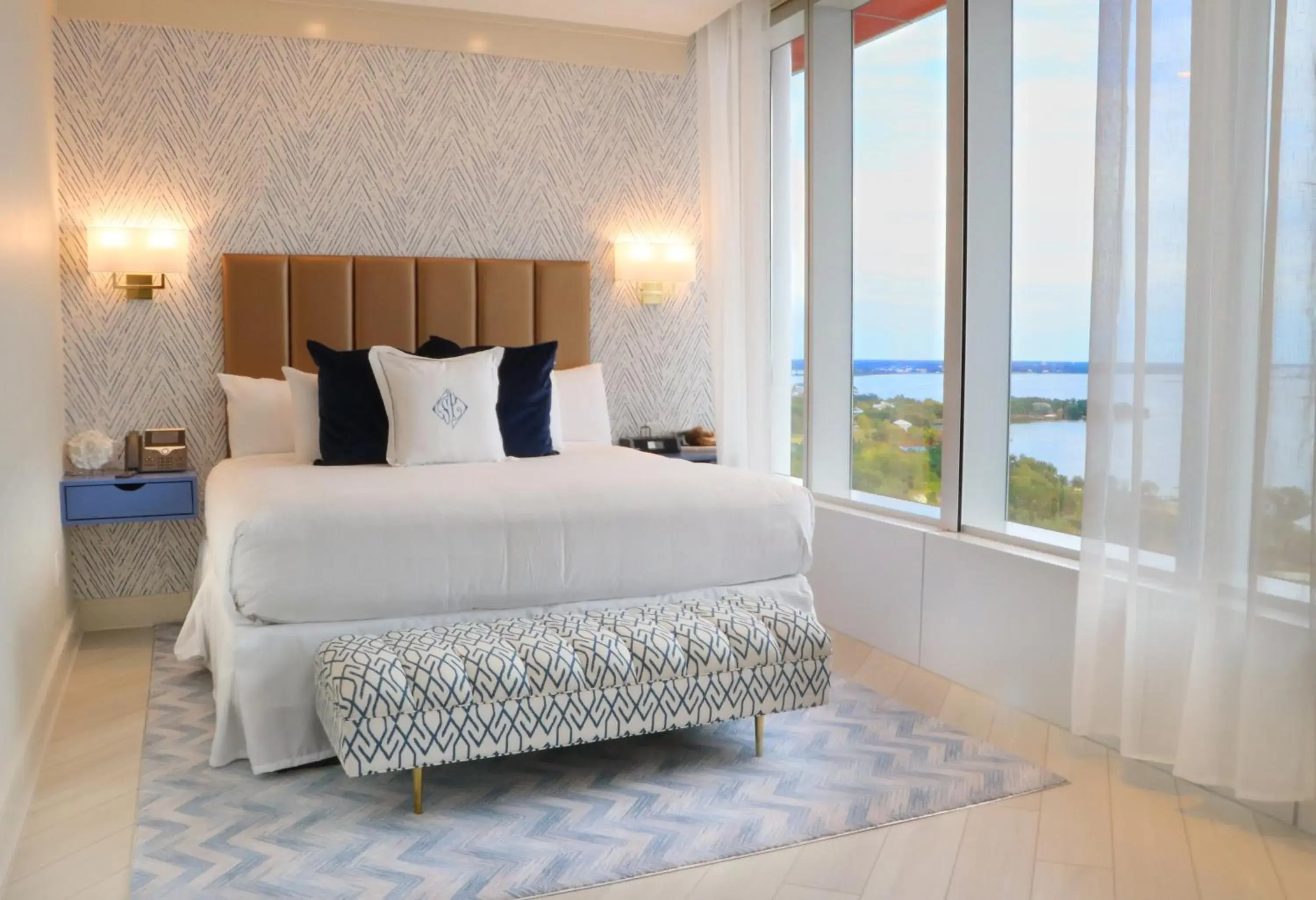 Bed in Scarlet Pearl Casino Resort Bed in Scarlet Pearl Casino Resort