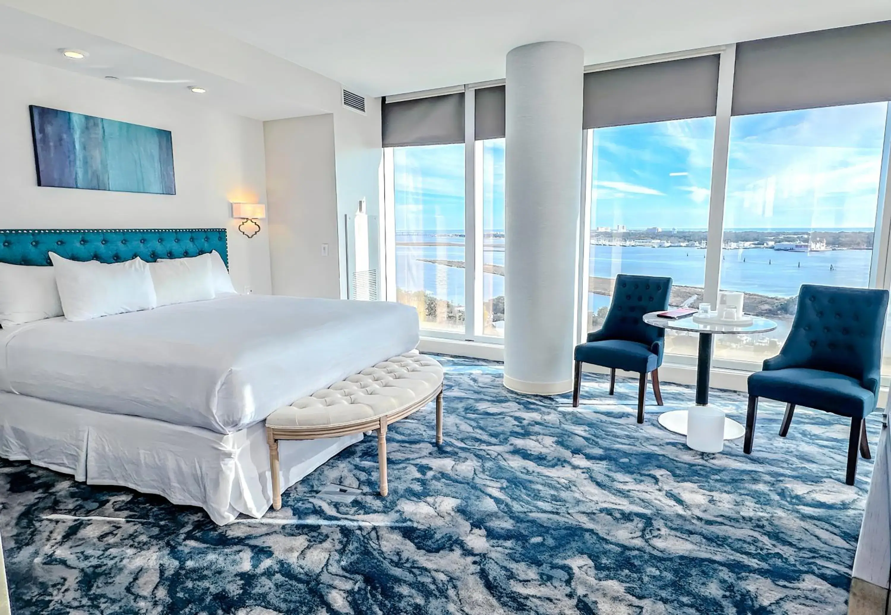 Bed in Scarlet Pearl Casino Resort Bed in Scarlet Pearl Casino Resort