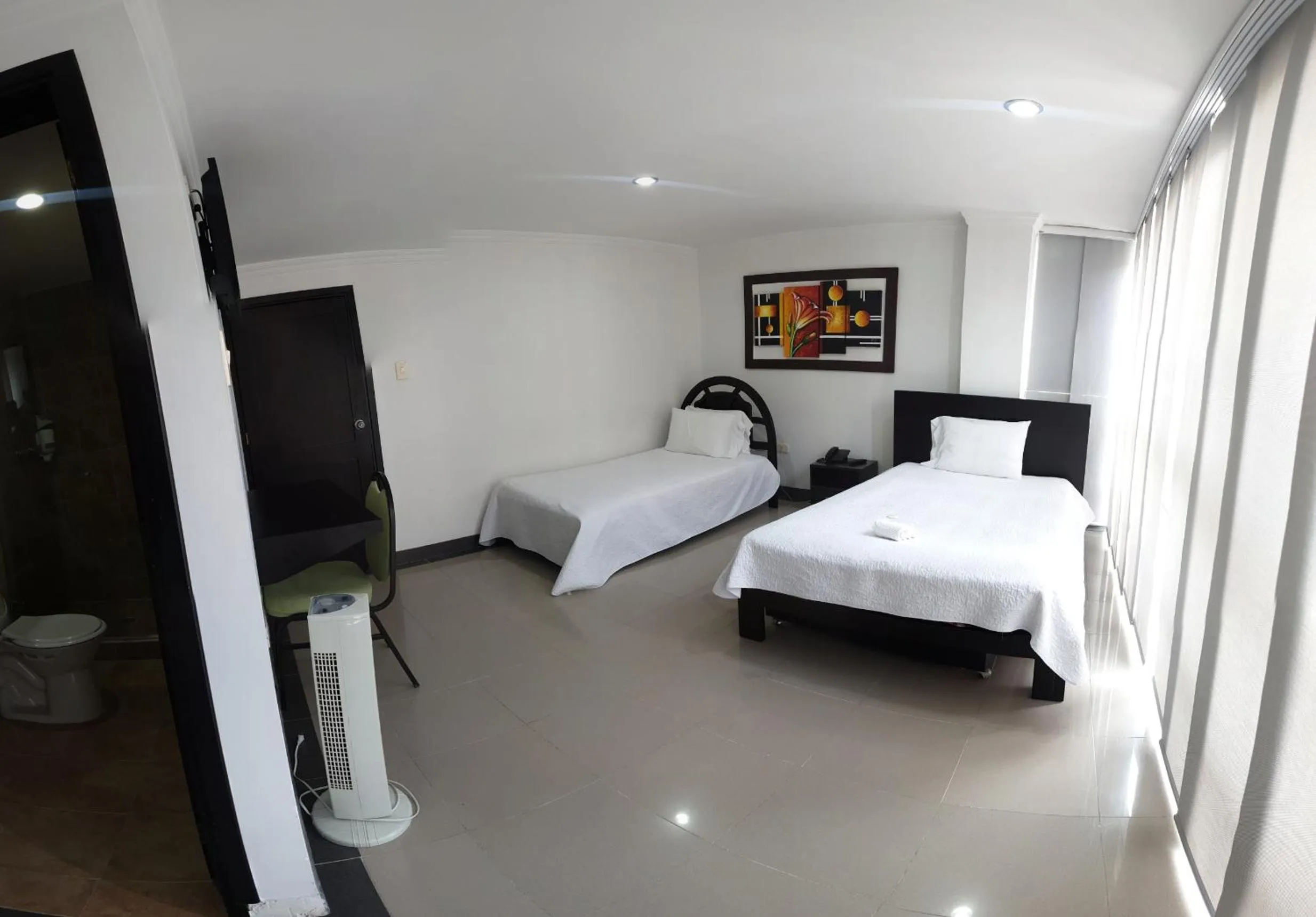 TV and multimedia, Bed in Hotel Andinos Plaza Pitalito