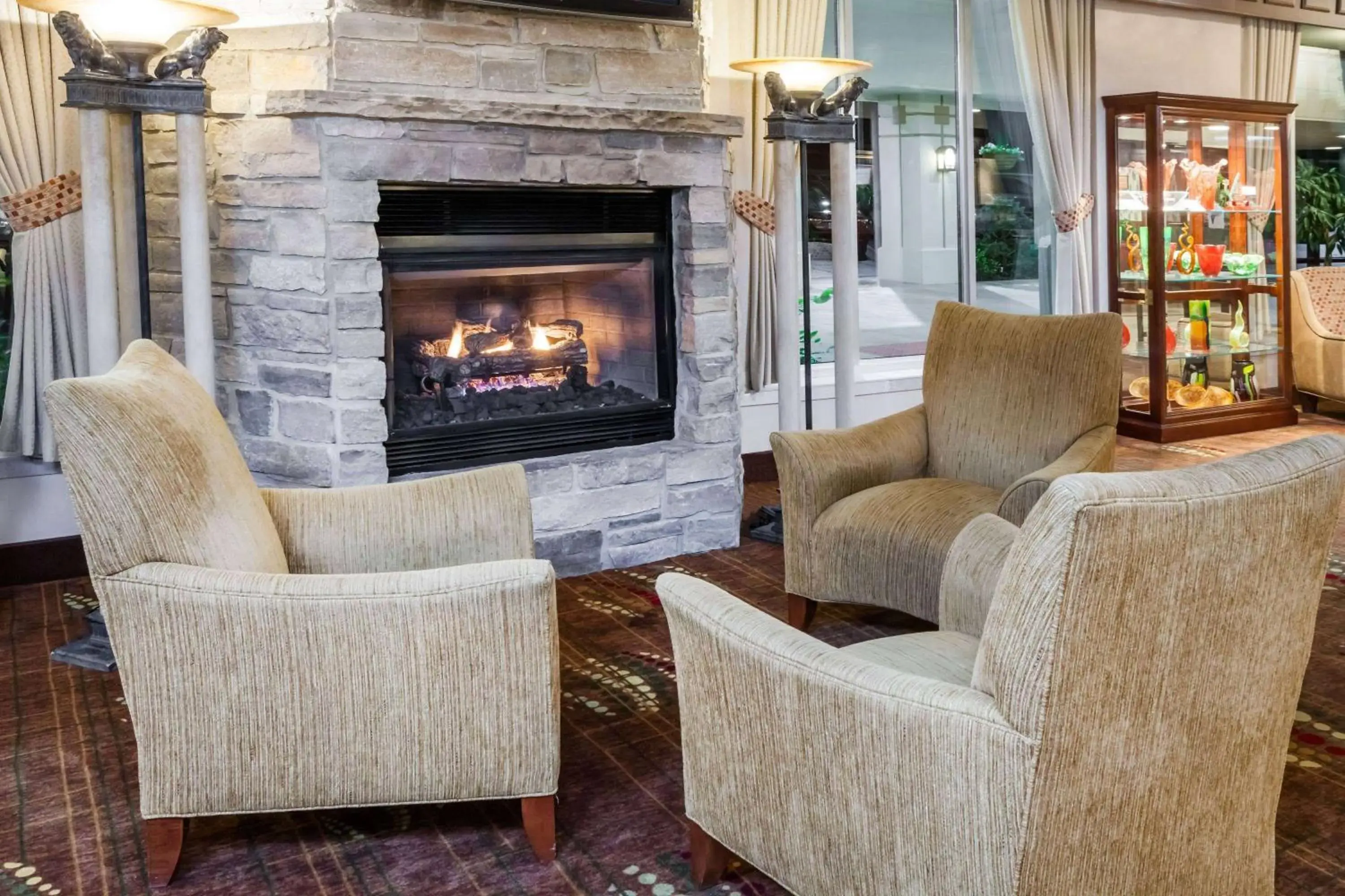 Lobby or reception in Wyndham Garden Warsaw Lobby or reception in Wyndham Garden Warsaw