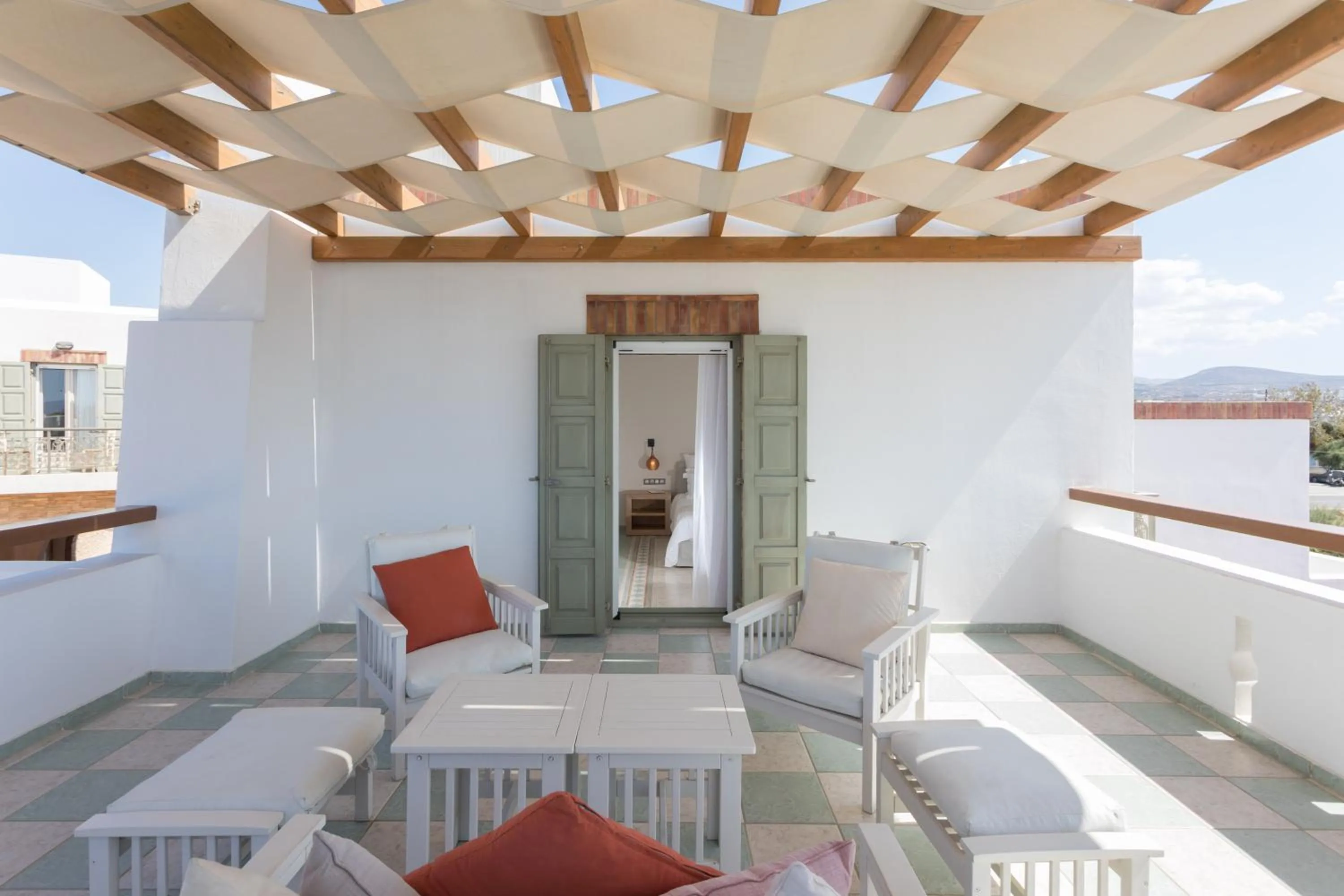 Patio in Porto Naxos