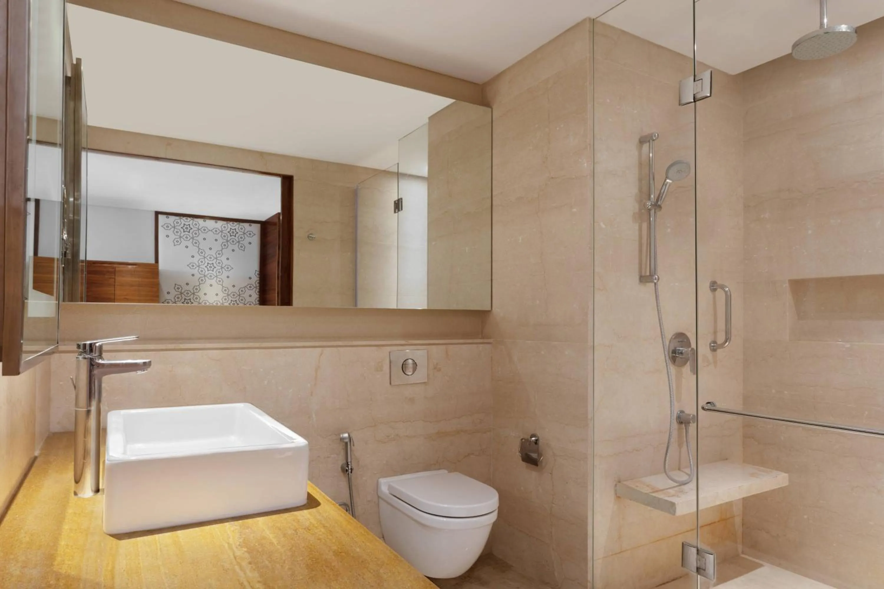 Bathroom in Courtyard by Marriott Raipur