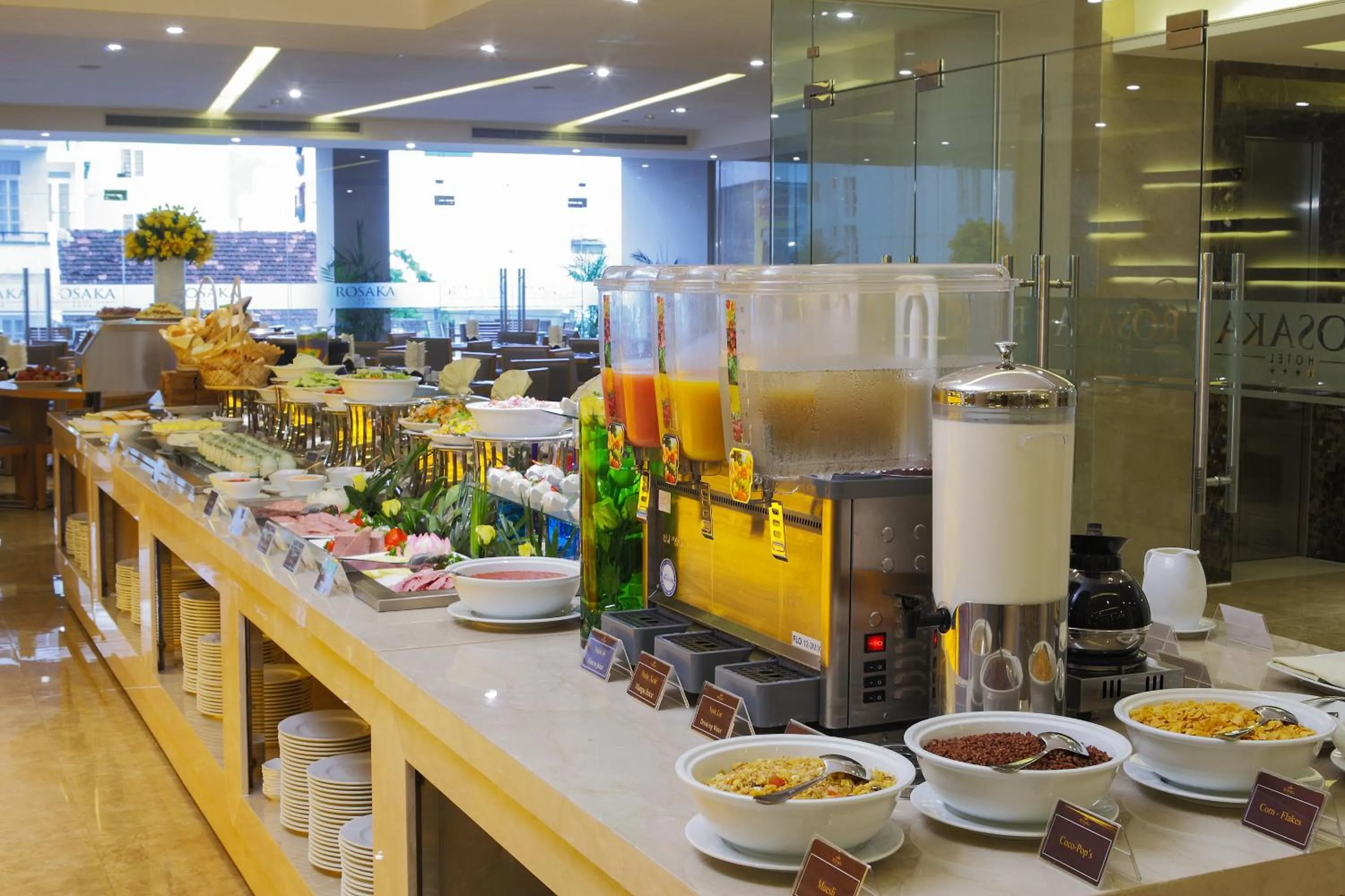 Food in Rosaka Nha Trang Hotel