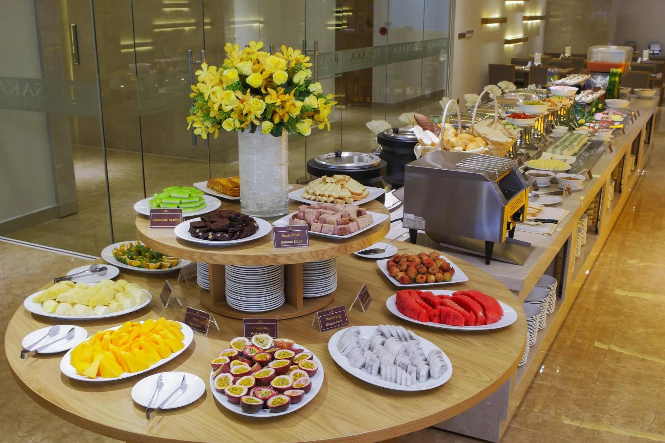 Food in Rosaka Nha Trang Hotel