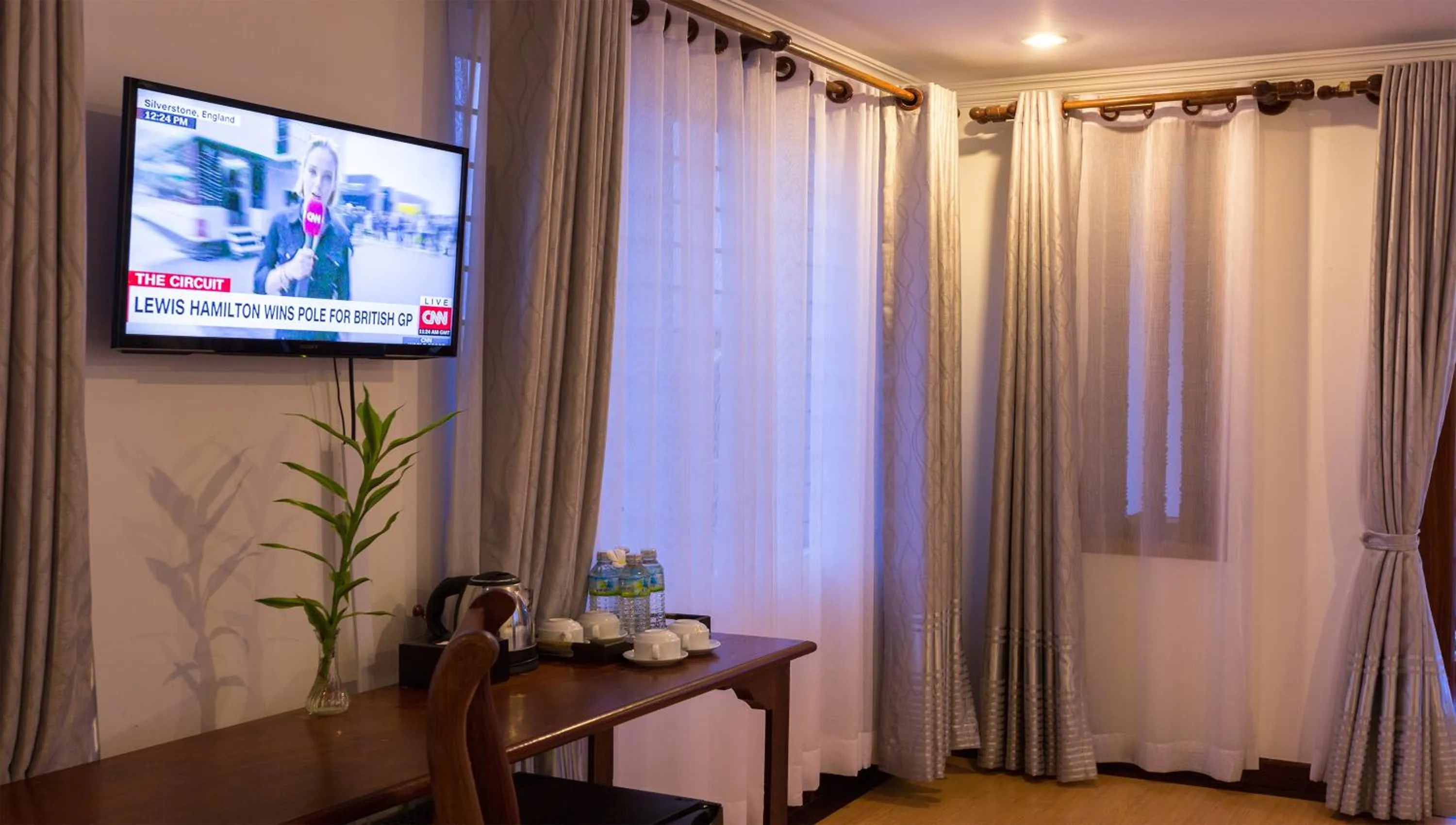 Seating area, TV/Entertainment Center in Angkor Ry Boutique