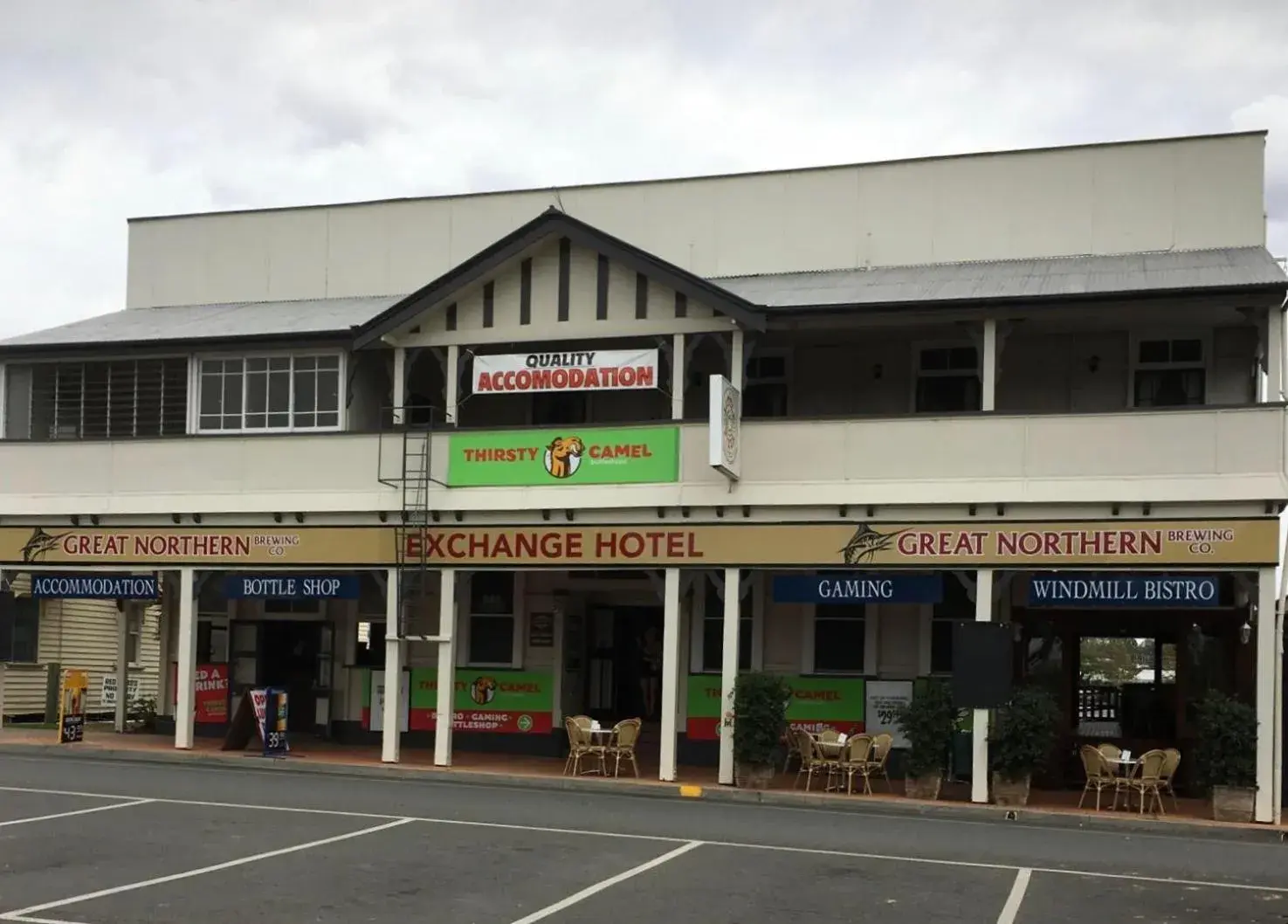 Property building in Exchange Hotel Toogoolawah Property building in Exchange Hotel Toogoolawah