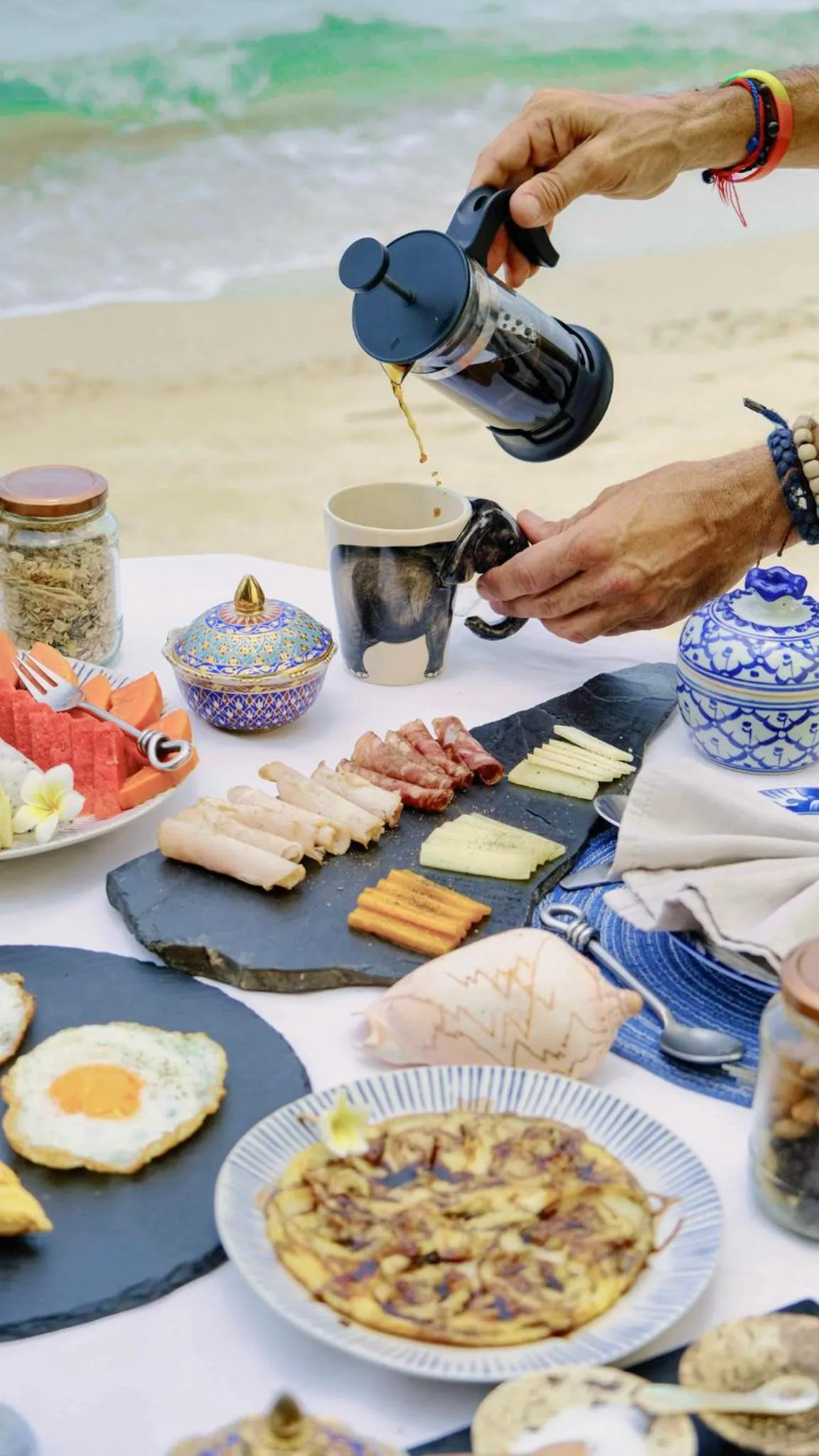 Breakfast in Somewhere Only We Know Resort