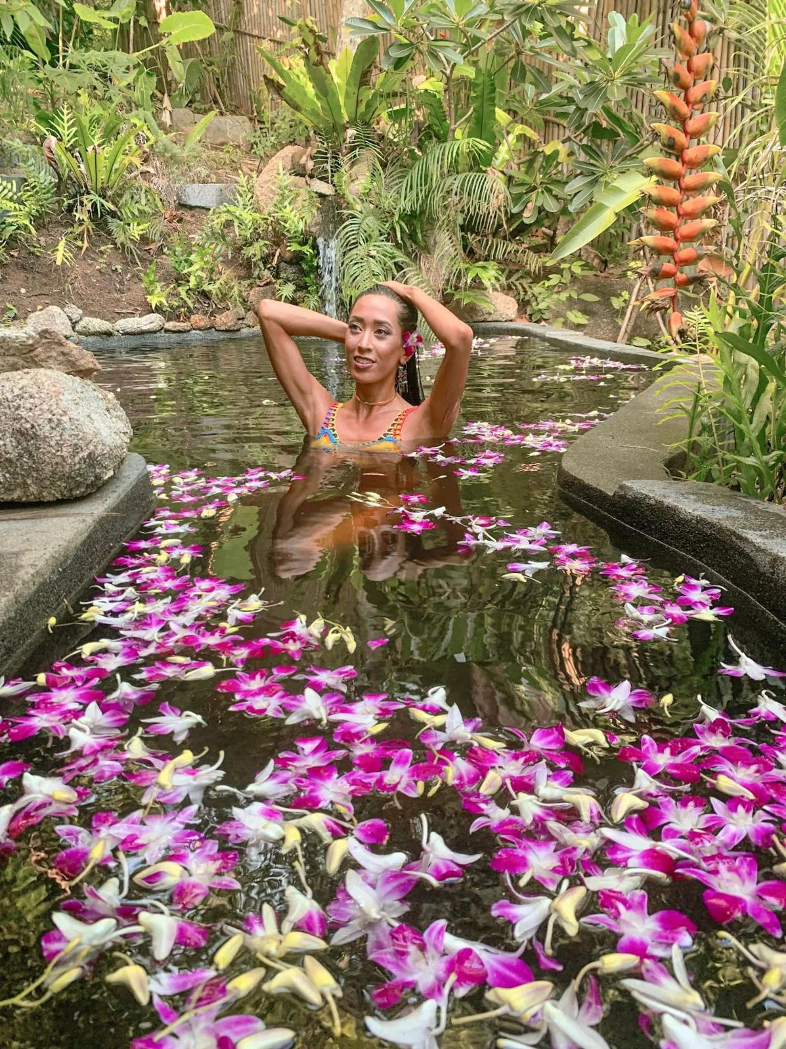 Pool view in Somewhere Only We Know Resort