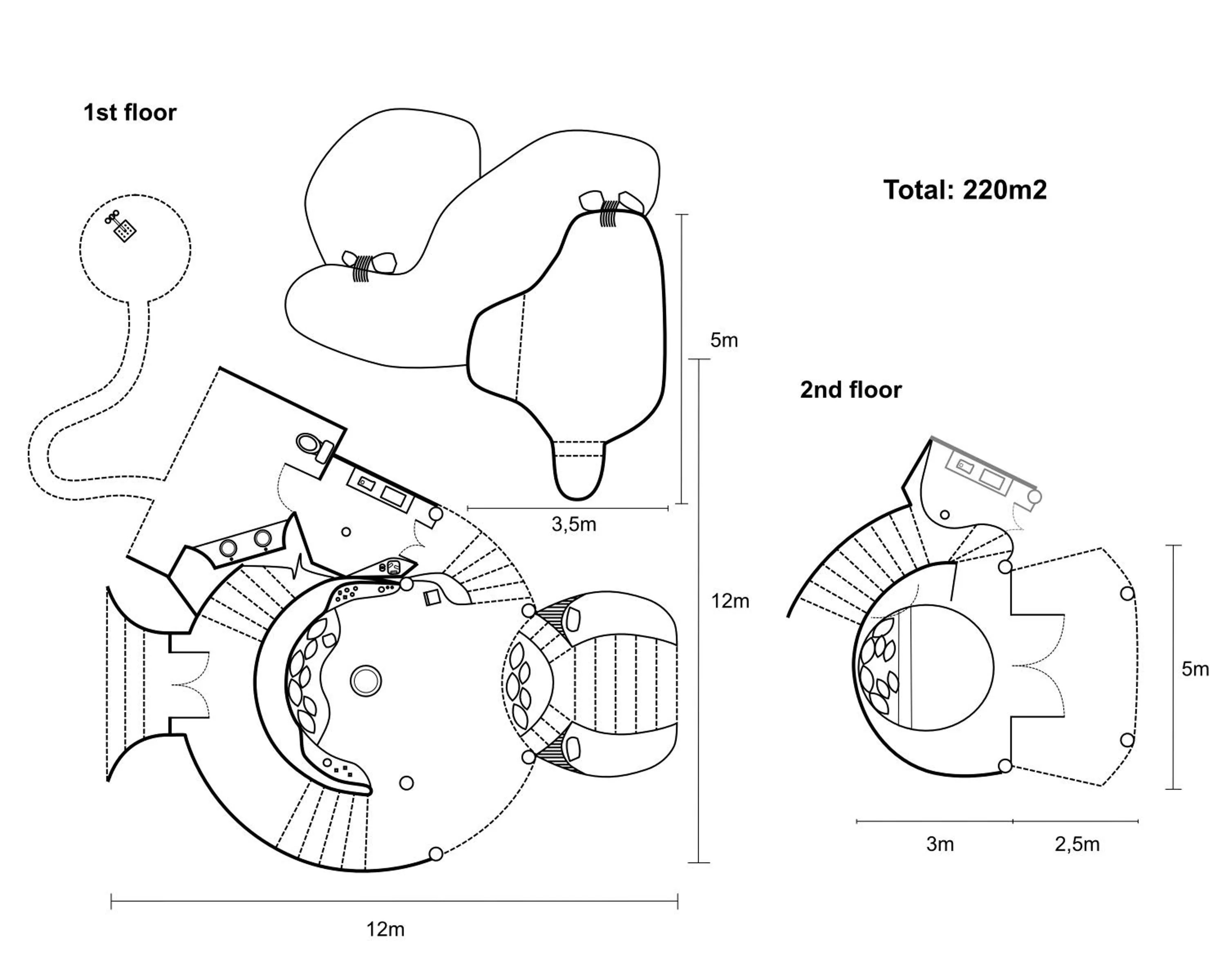 Floor plan in Somewhere Only We Know Resort