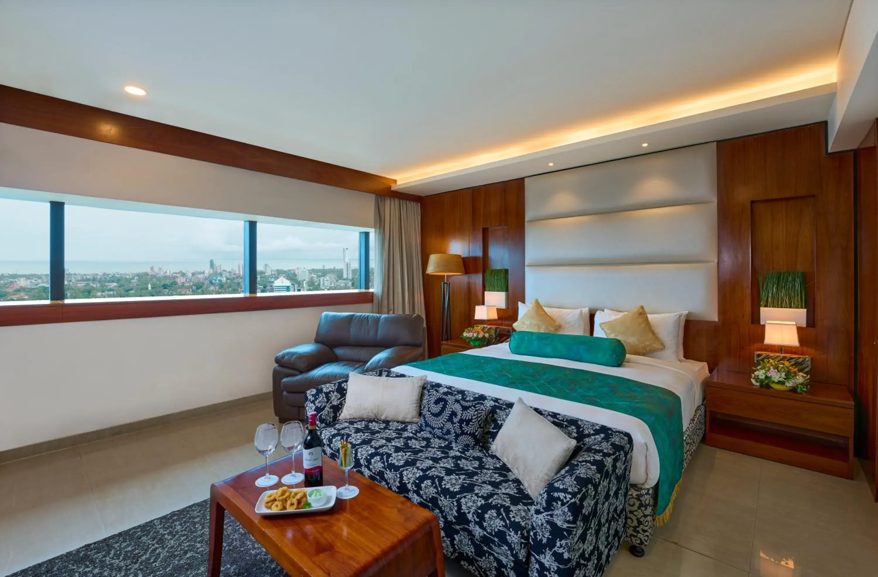 Bed in The Raviz Calicut Bed in The Raviz Calicut