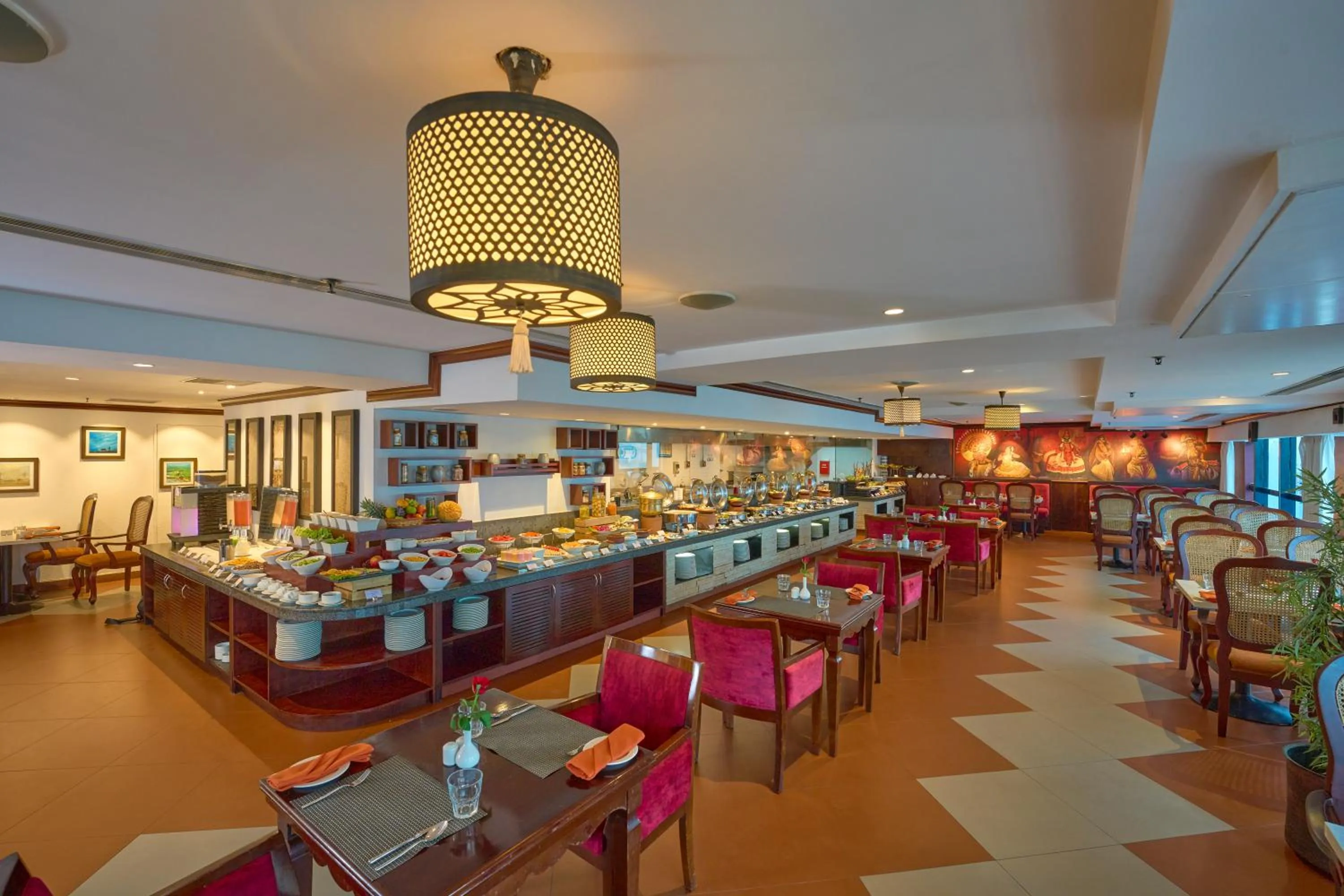 Restaurant/places to eat in The Raviz Calicut