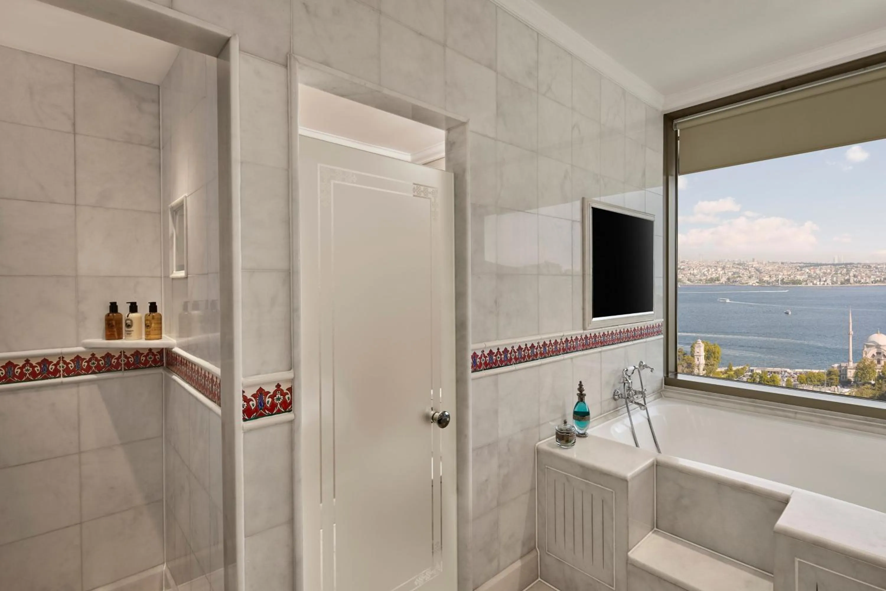 Bathroom in The Ritz-Carlton, Istanbul at the Bosphorus