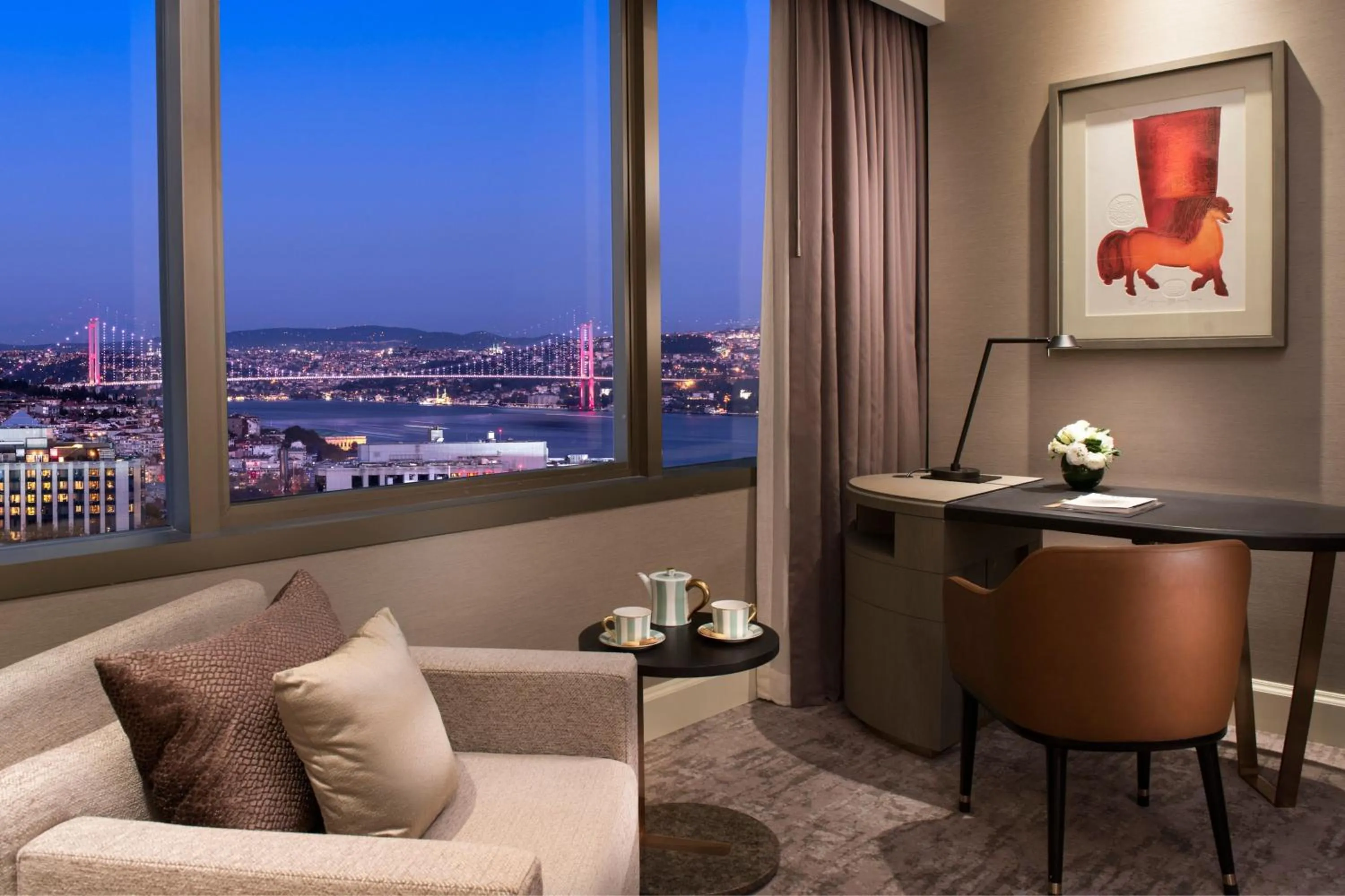 Photo of the whole room in The Ritz-Carlton, Istanbul at the Bosphorus
