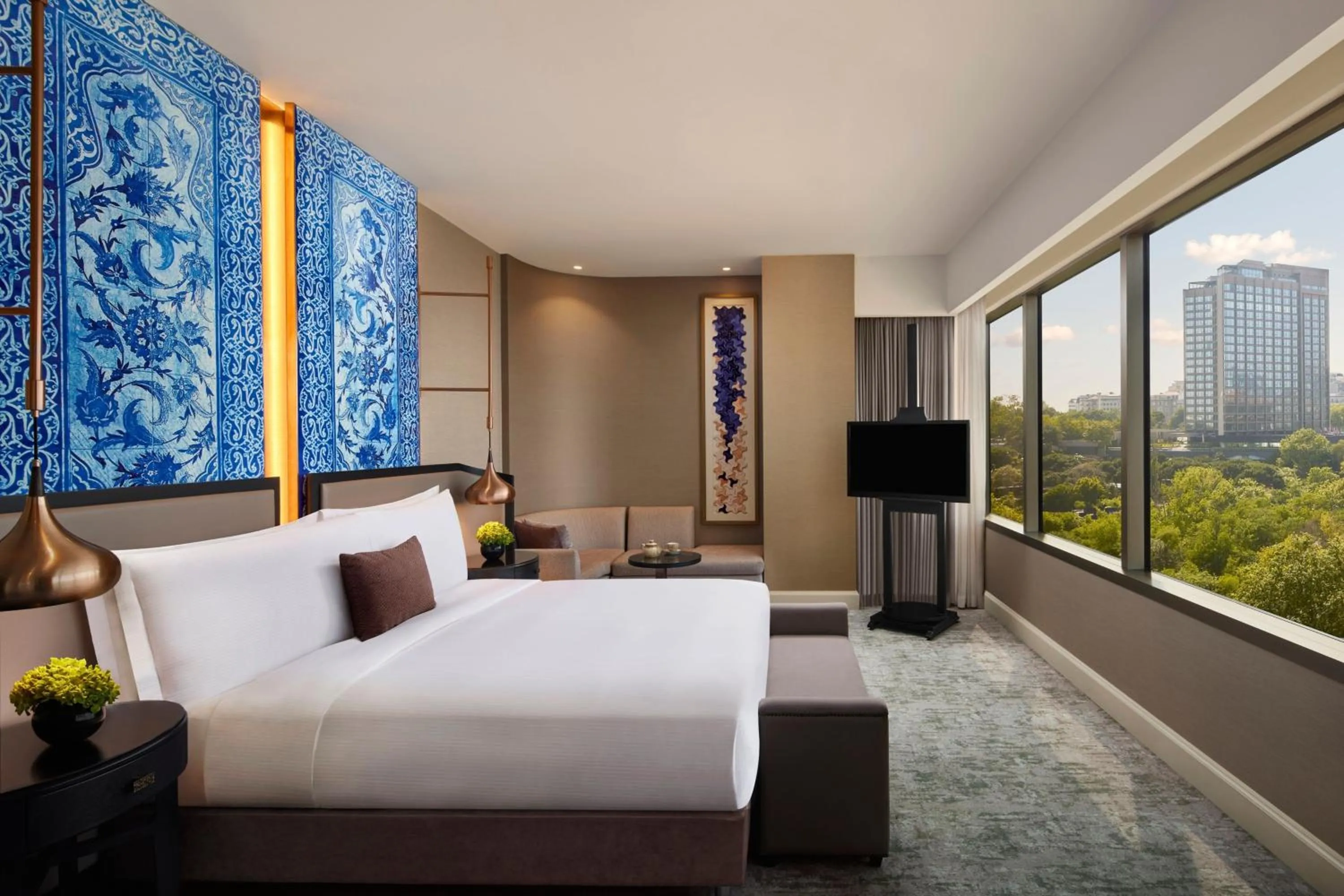 Photo of the whole room, Bed in The Ritz-Carlton, Istanbul at the Bosphorus