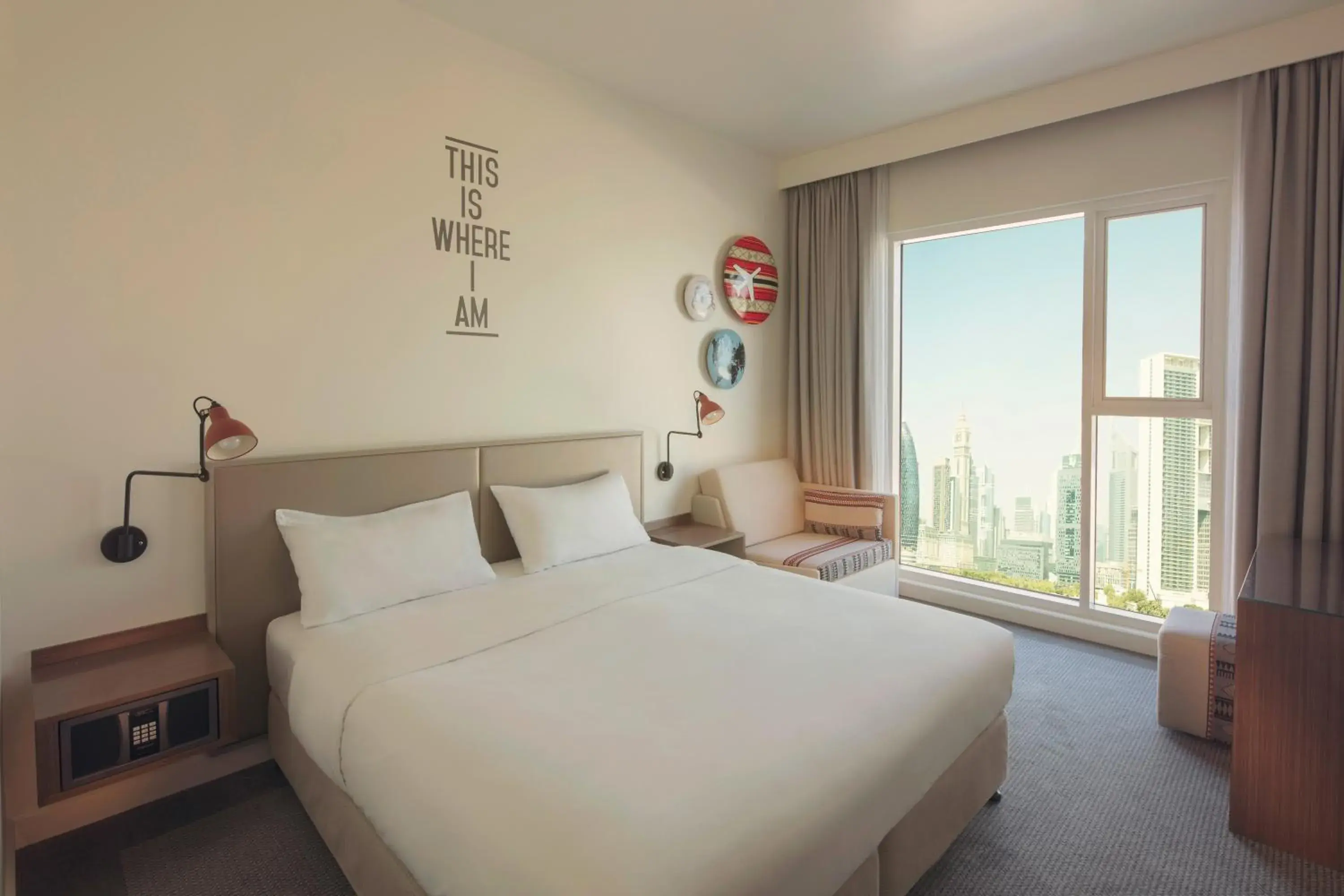 Bedroom, Bed in Rove Downtown Bedroom, Bed in Rove Downtown
