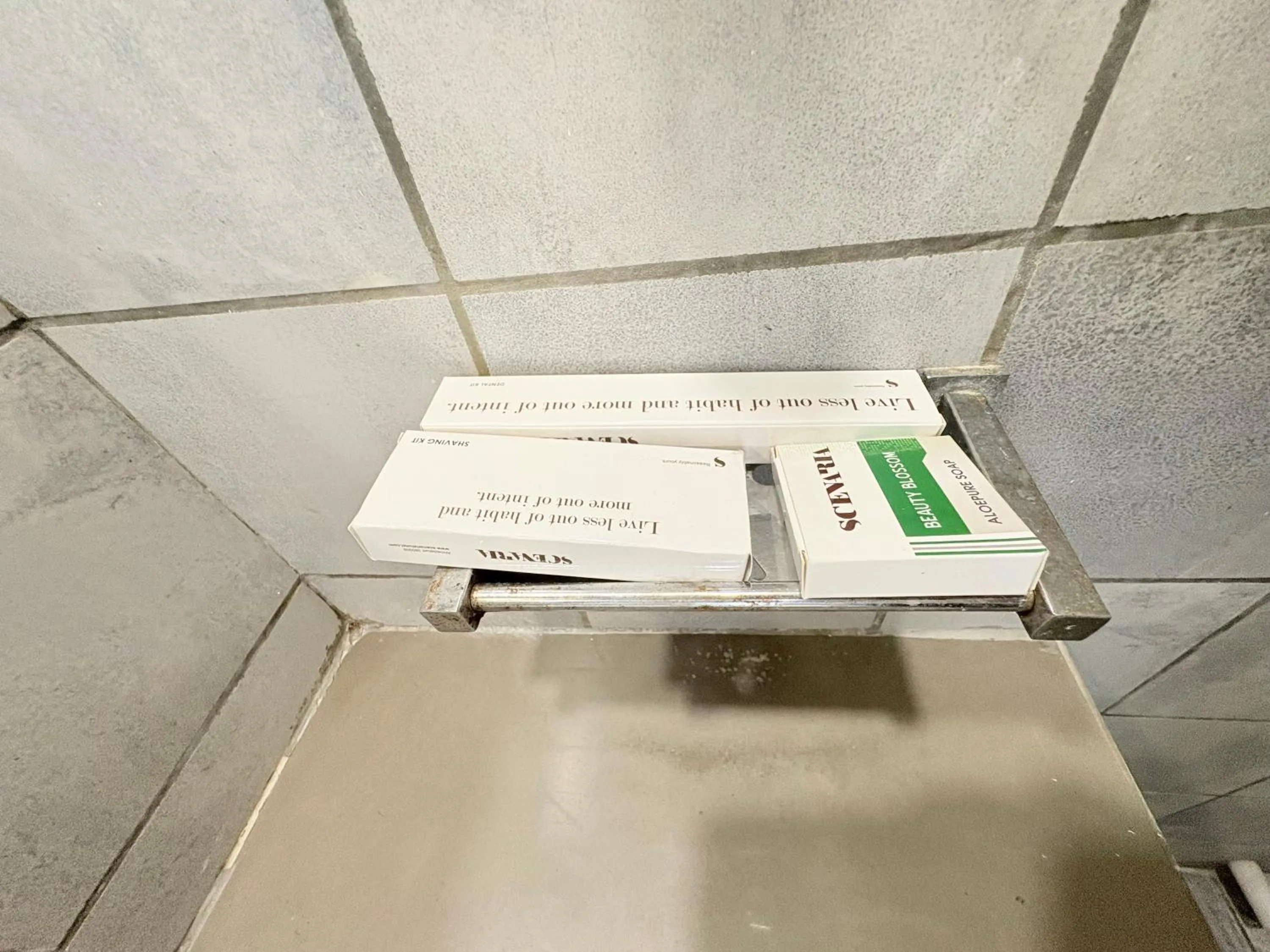 Bathroom in Scenaria Hotel - Navrangpura, Ahmedabad