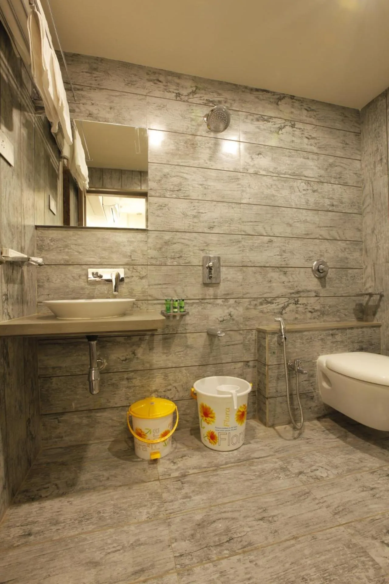 Bathroom in Scenaria Hotel - Navrangpura, Ahmedabad