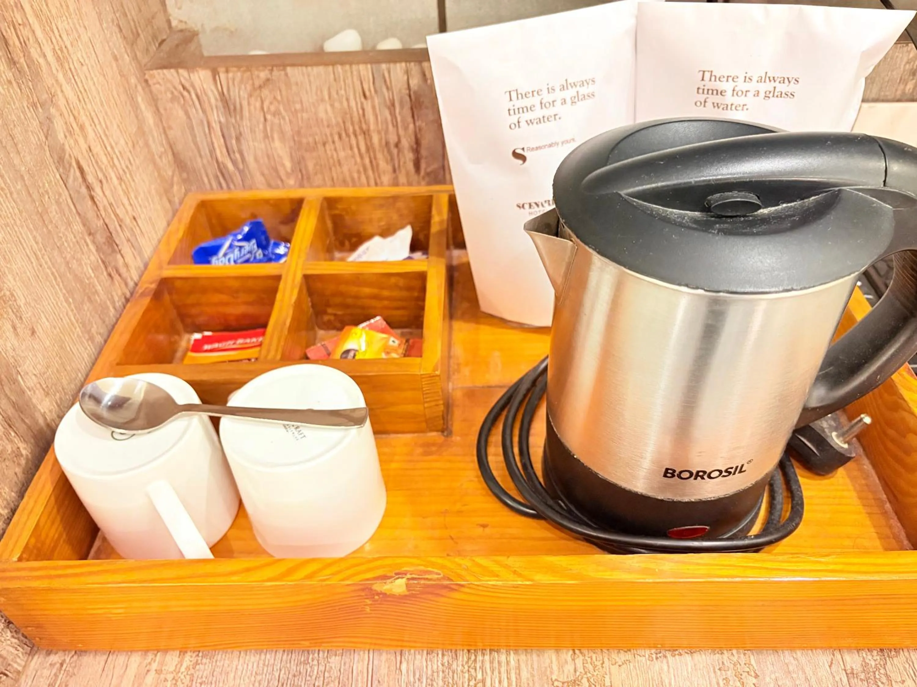 Coffee/tea facilities in Scenaria Hotel - Navrangpura, Ahmedabad