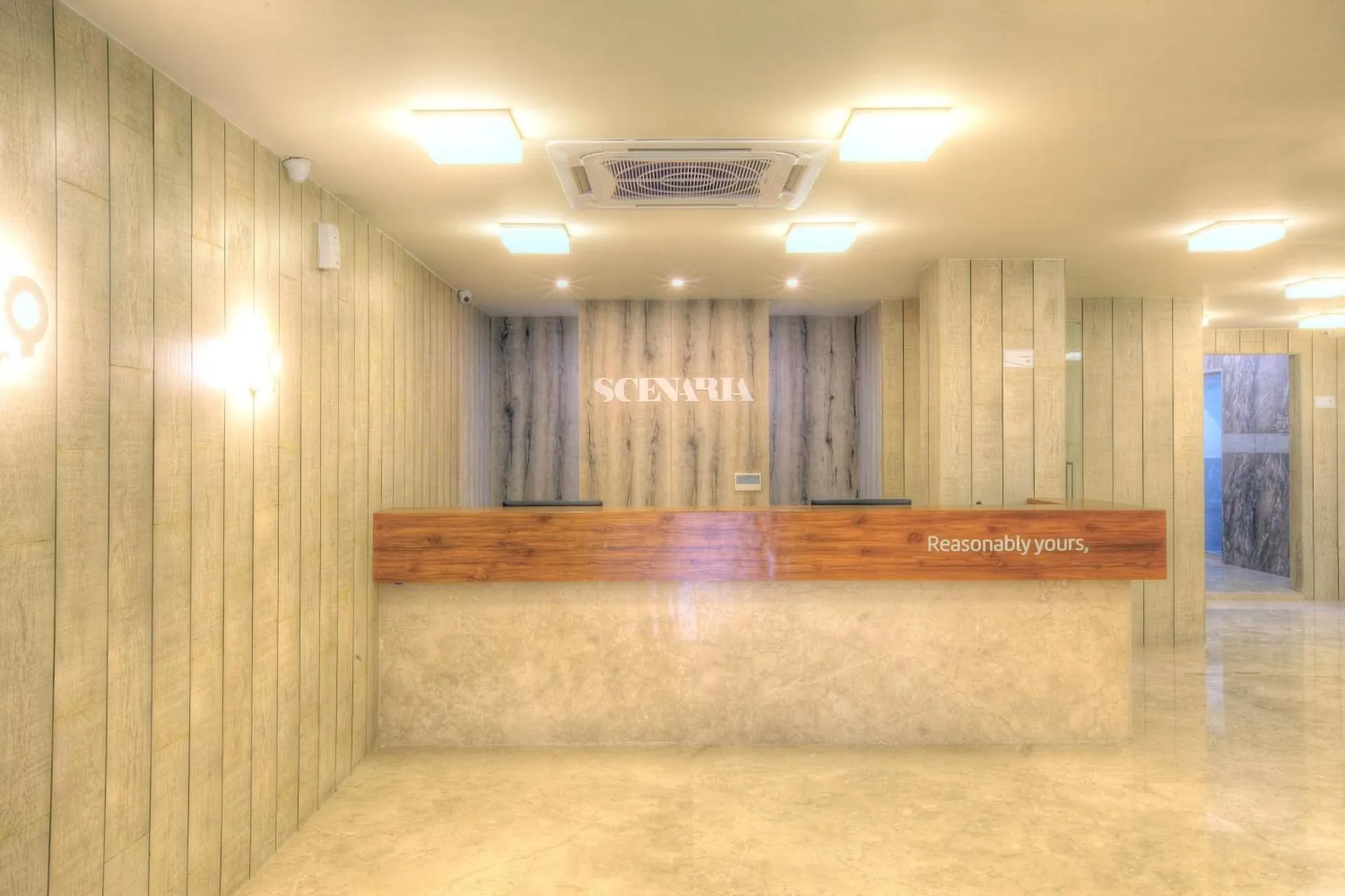 Text overlay in Scenaria Hotel - Navrangpura, Ahmedabad