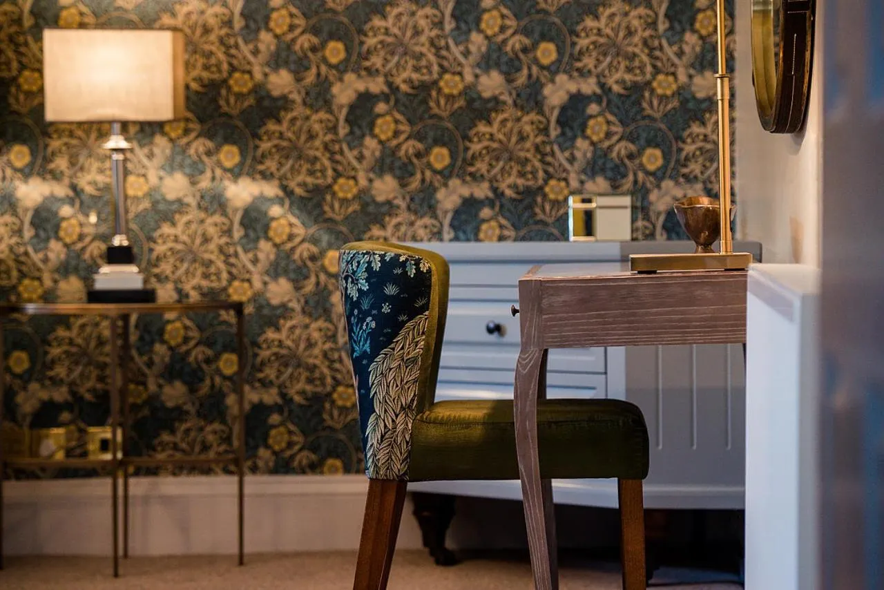 Seating area in Saltmarshe Hall