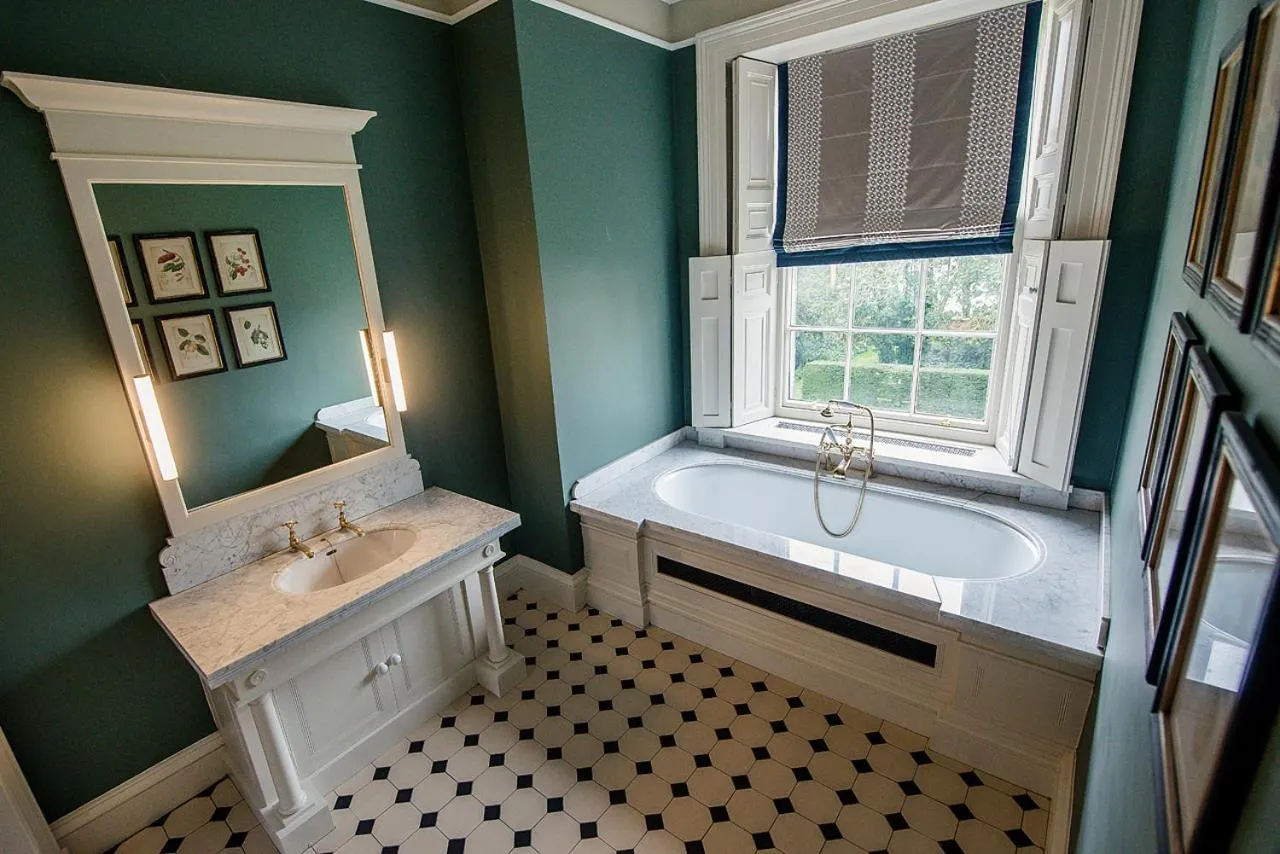 Bathroom in Saltmarshe Hall