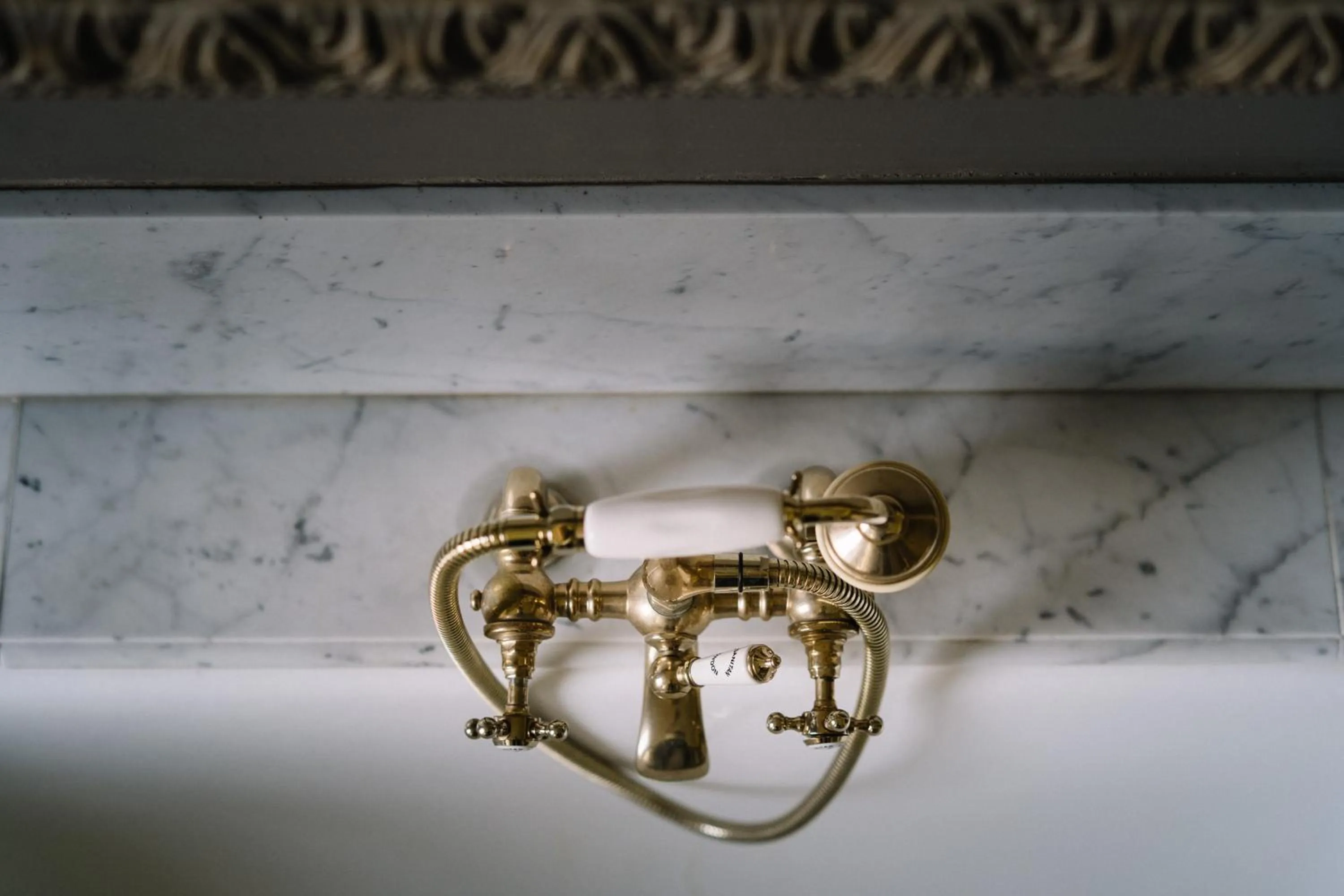 Bathroom in Saltmarshe Hall