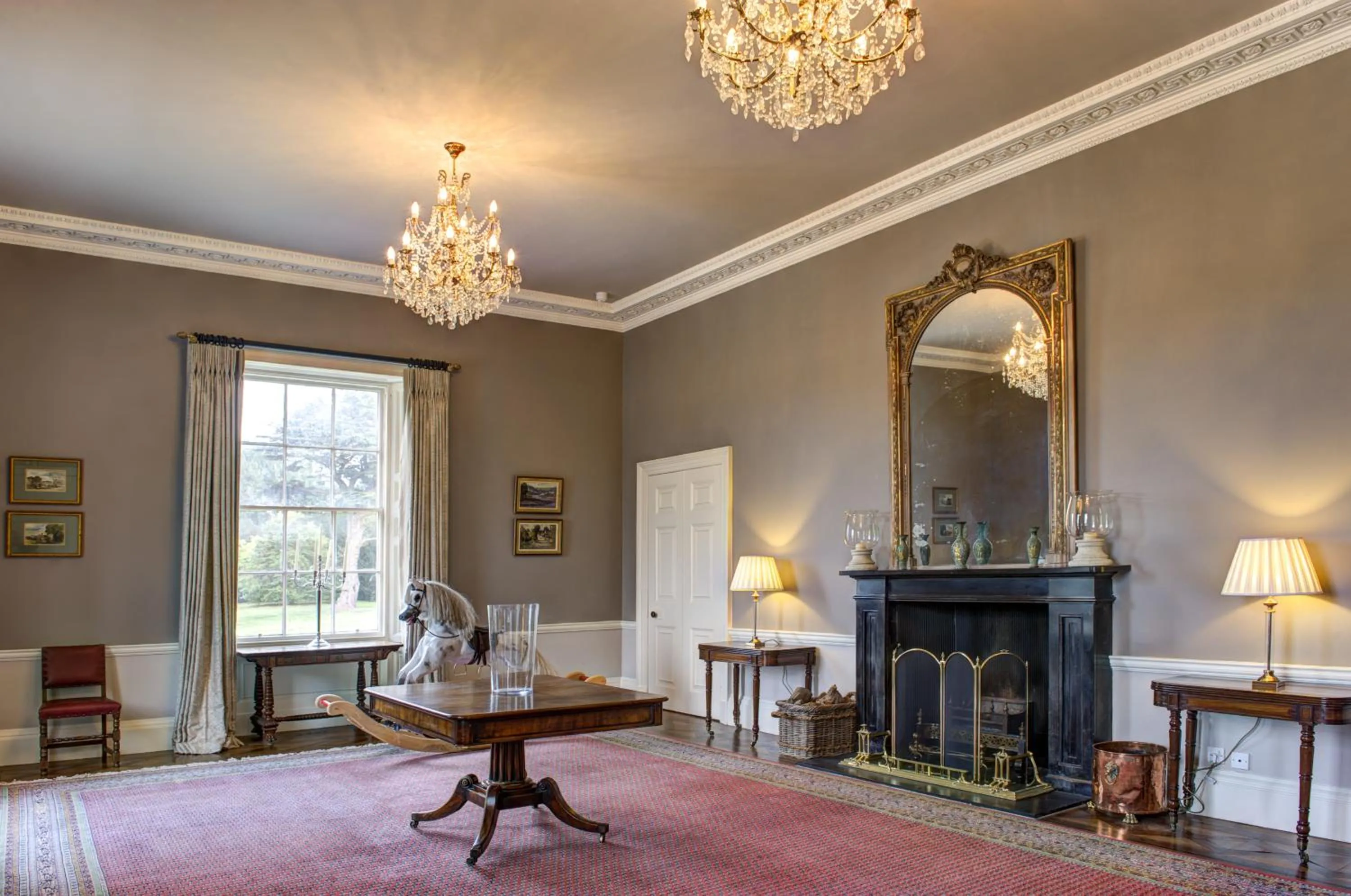 Decorative detail in Saltmarshe Hall