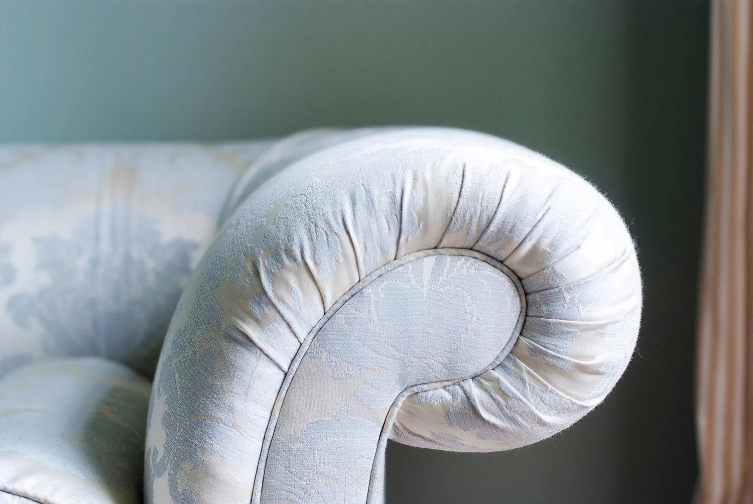 Seating area in Saltmarshe Hall