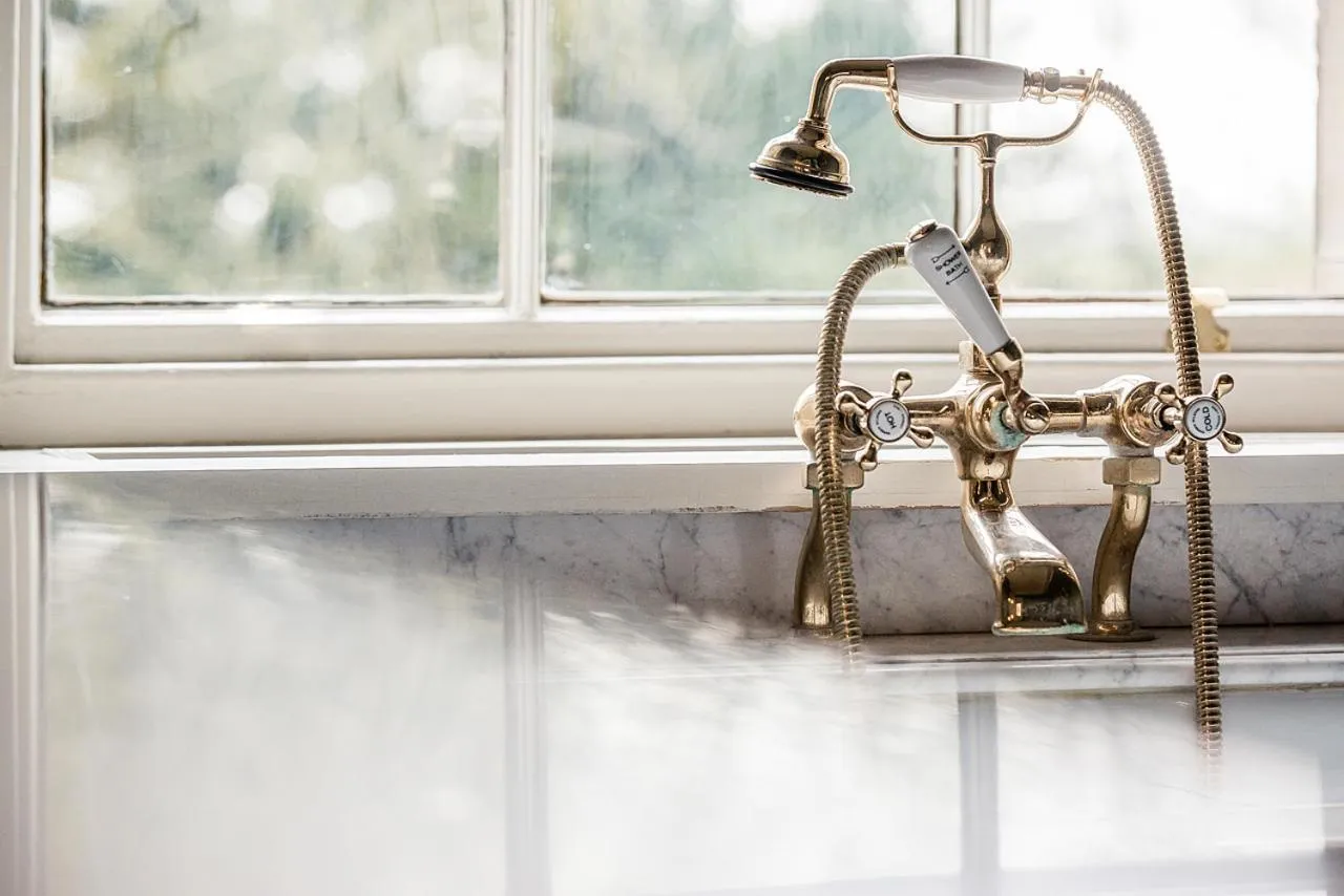 Bathroom in Saltmarshe Hall
