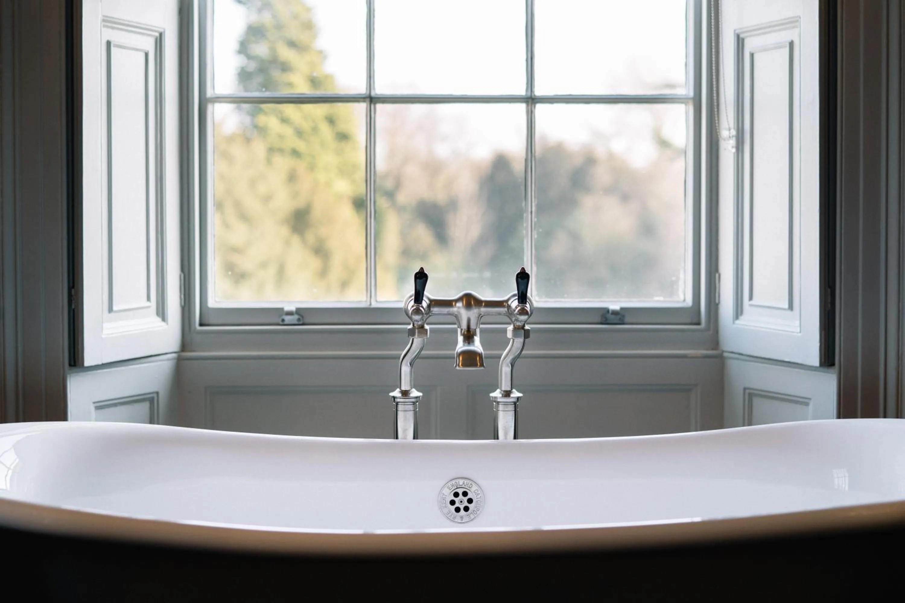 Bathroom in Saltmarshe Hall