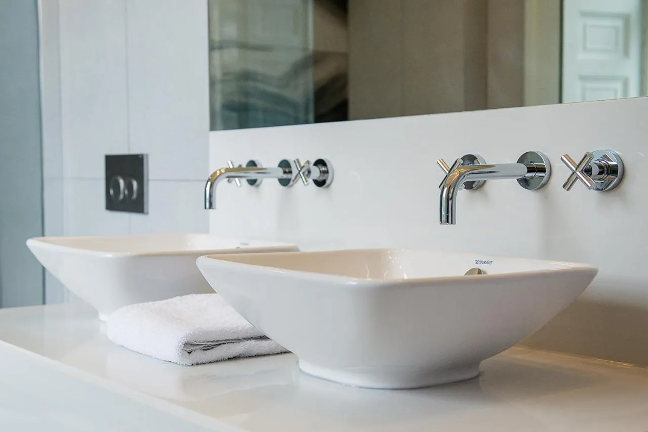 Bathroom in Saltmarshe Hall