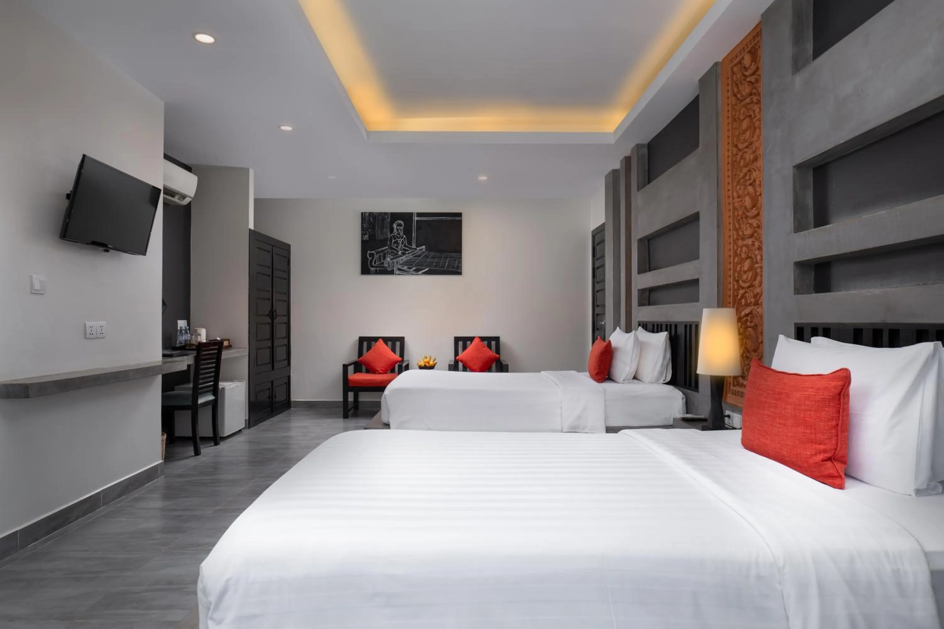 Bedroom, Bed in Central Suite Residence