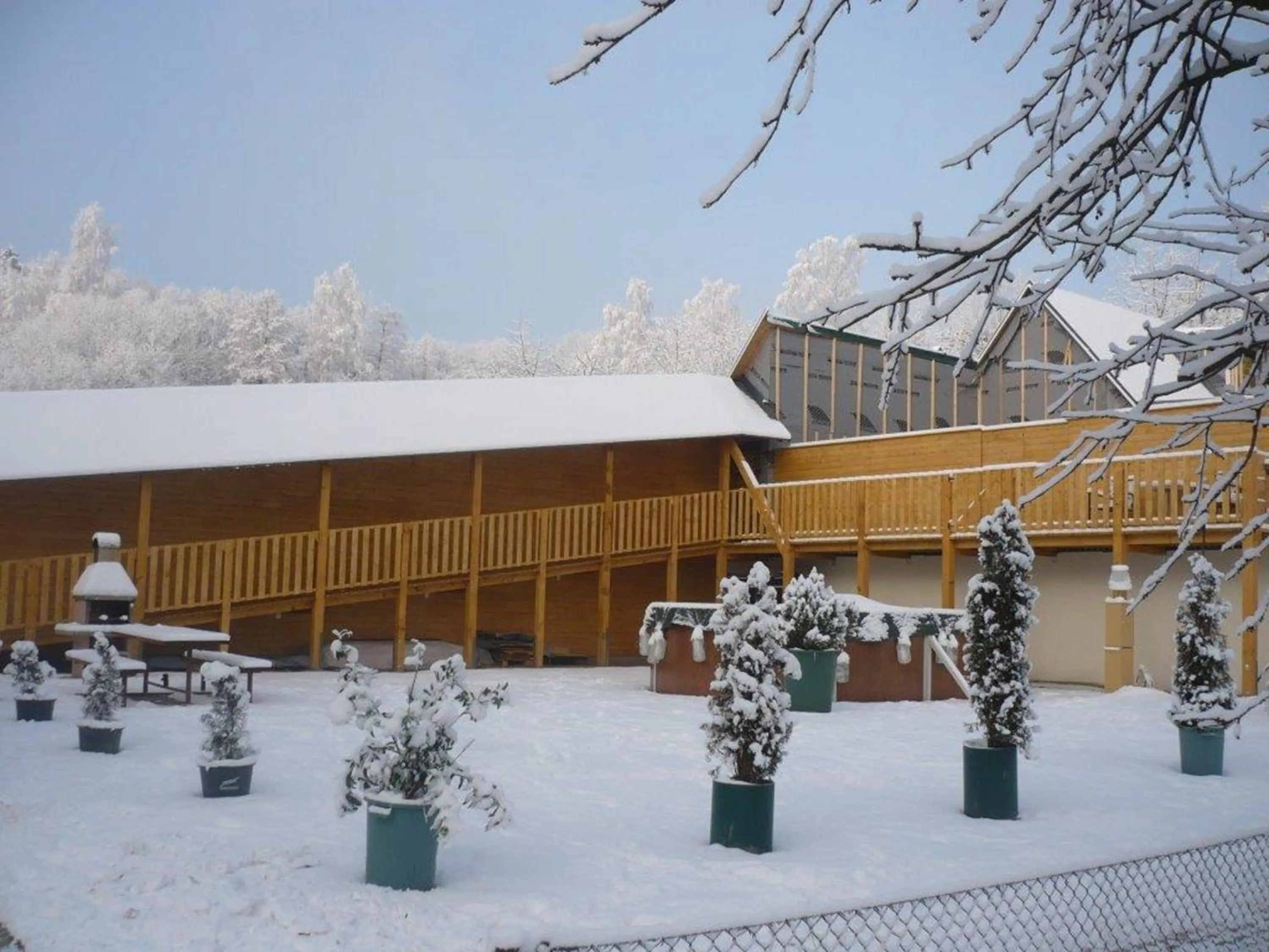 Chaty pod Sokolím Hřbetem