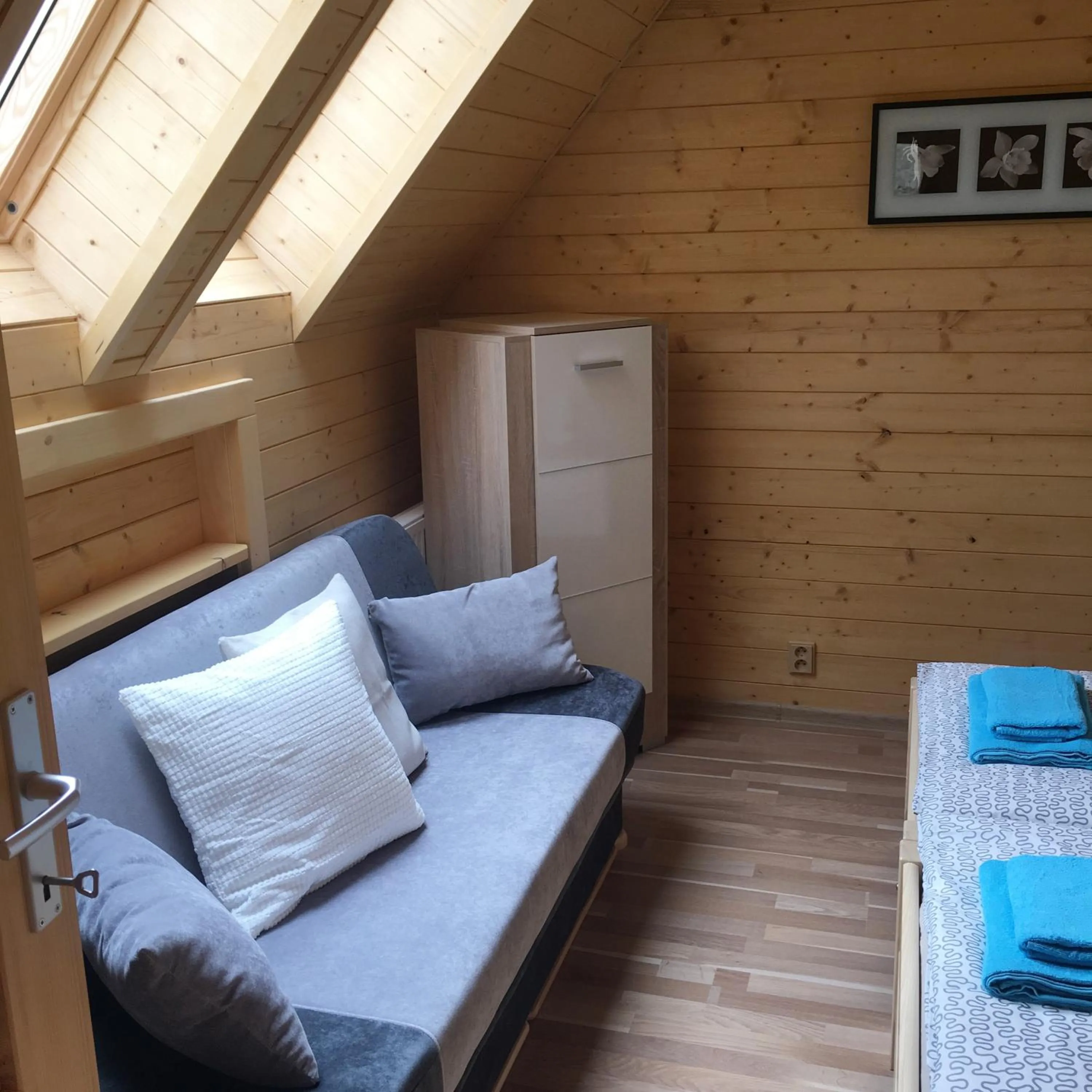Bedroom, Bed in Chaty pod Sokolím Hřbetem