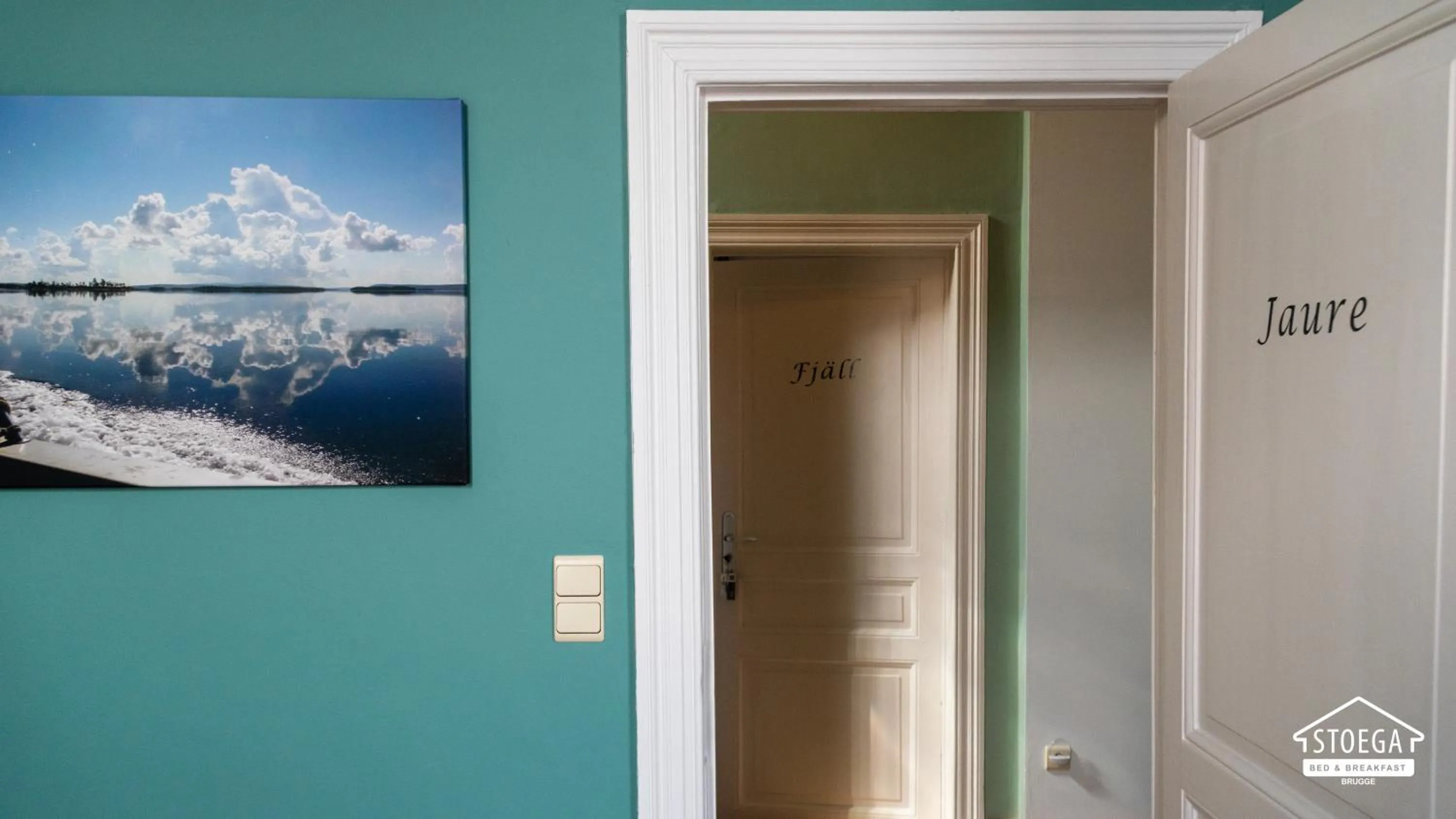 Property logo or sign in B&B Stoega